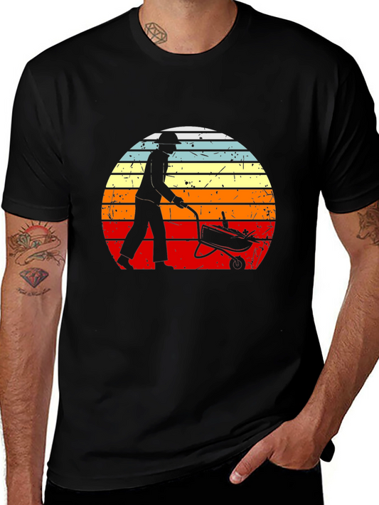 Vintage Gardener Silhouette T-Shirt