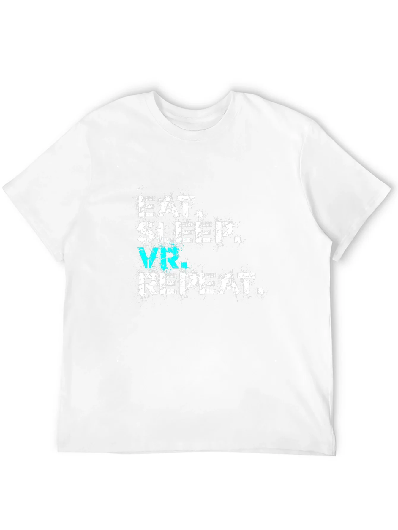Eat Sleep VR Repeat Black T-Shirt