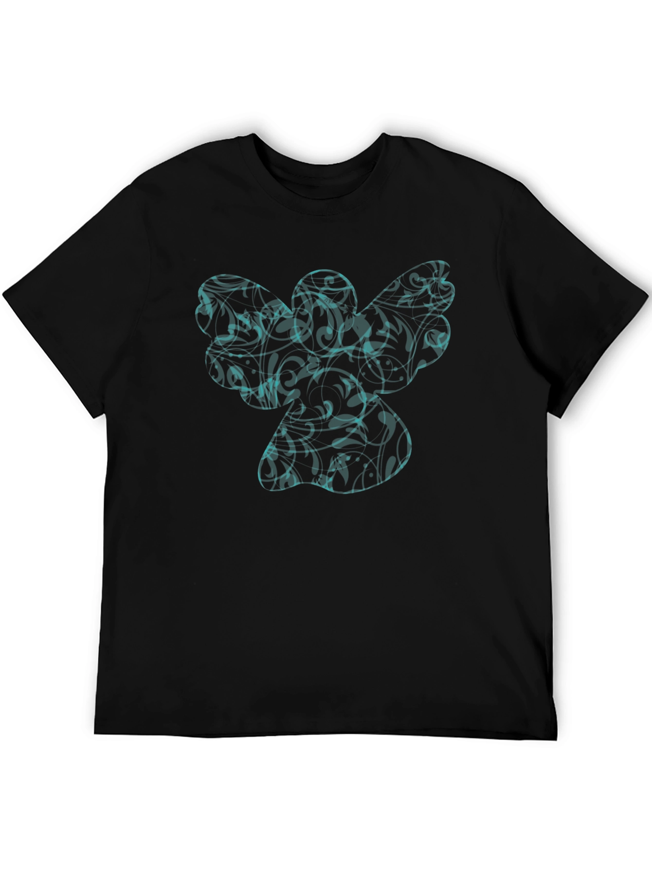 Angel Graphic Black T-Shirt