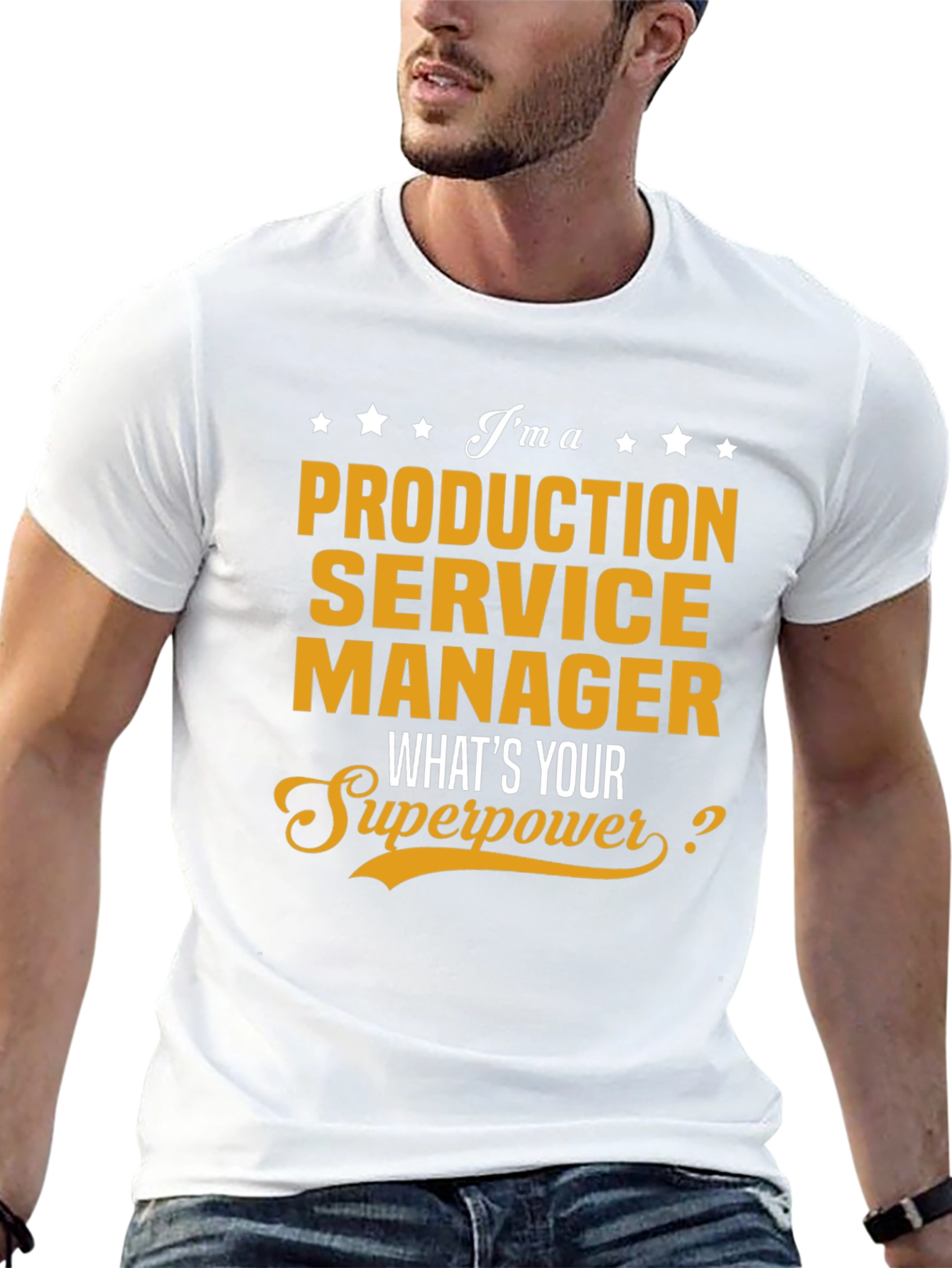 Production Service Manager Superpower T-Shirt