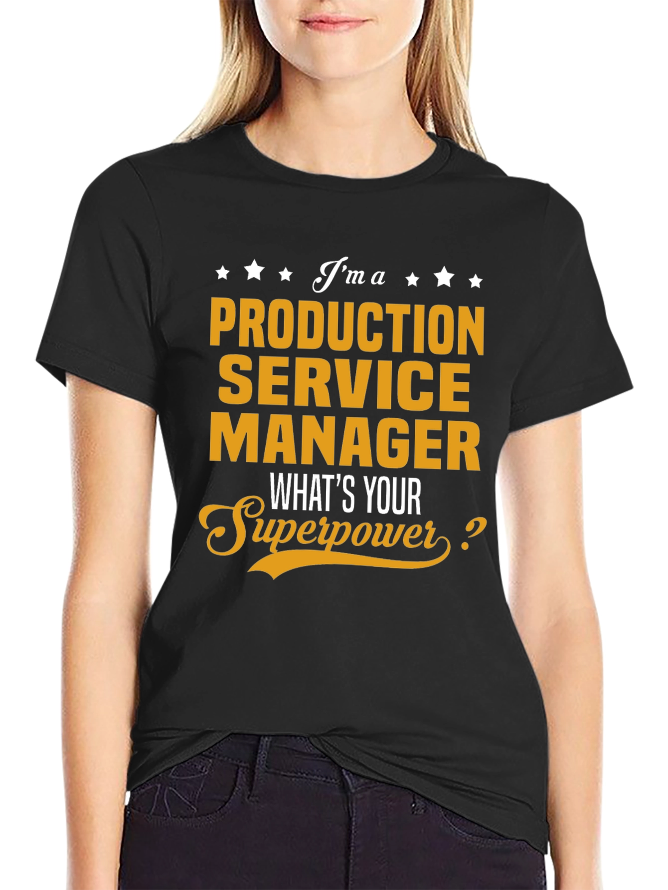 Production Service Manager Superpower T-Shirt