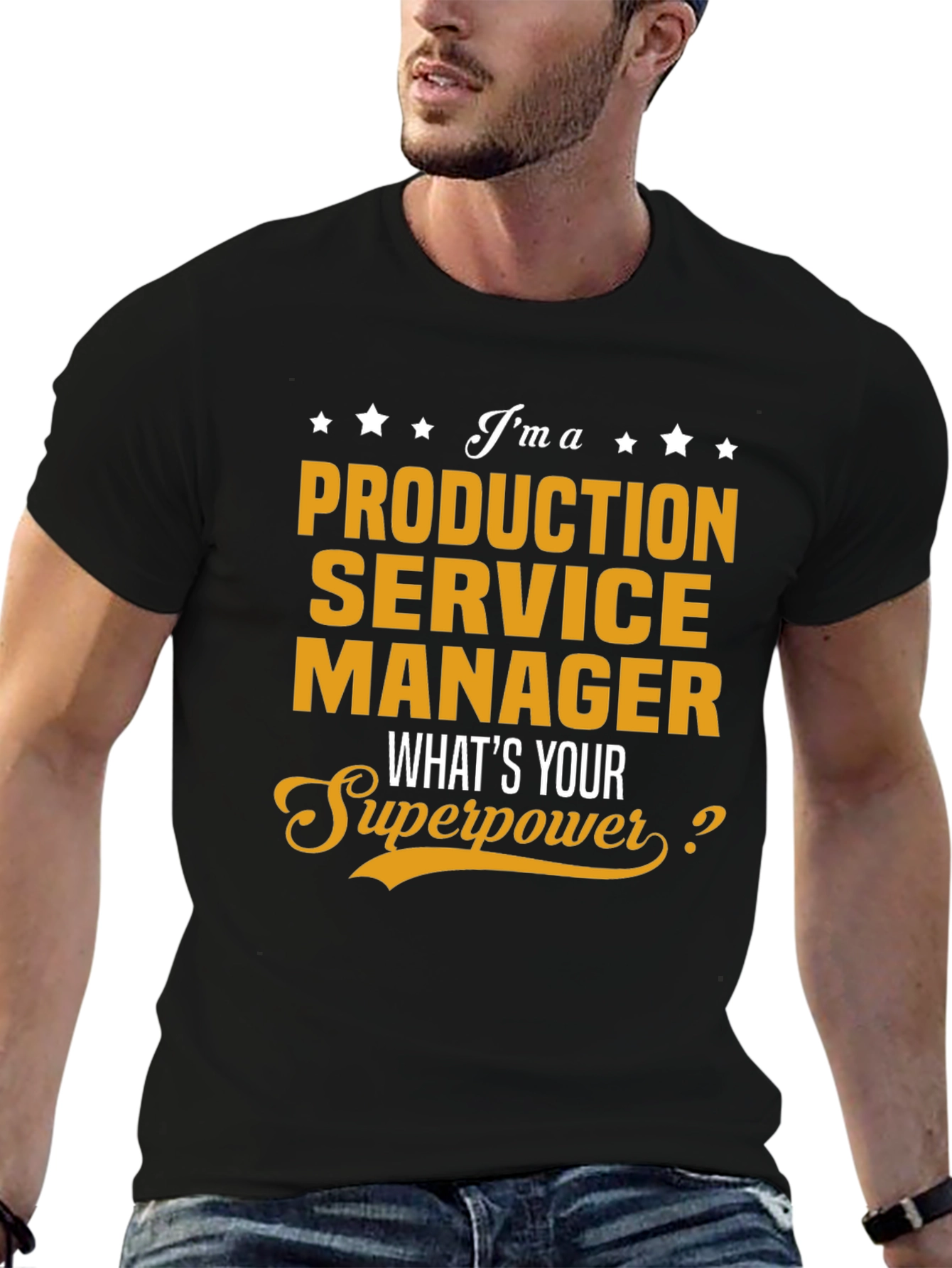 Production Service Manager Superpower T-Shirt