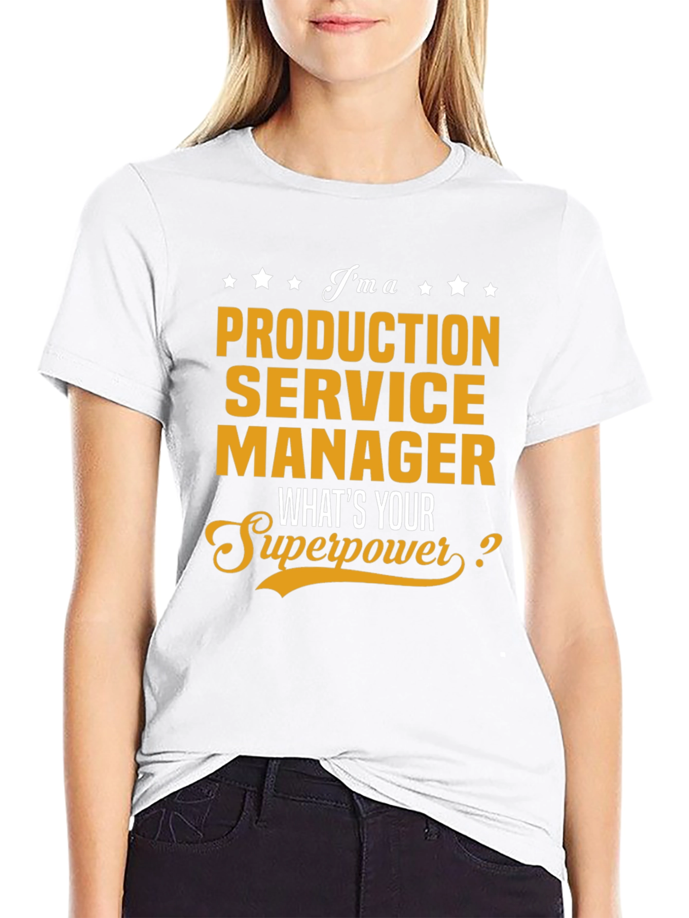 Production Service Manager Superpower T-Shirt