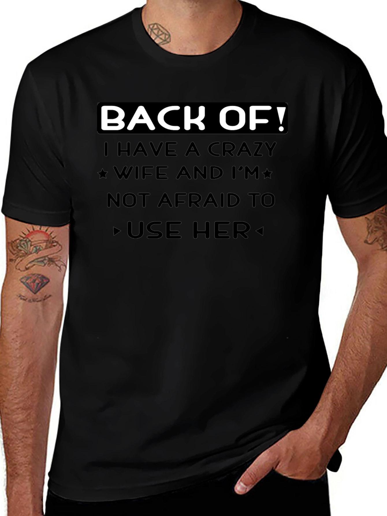 Back Off Crazy Wife T-Shirt