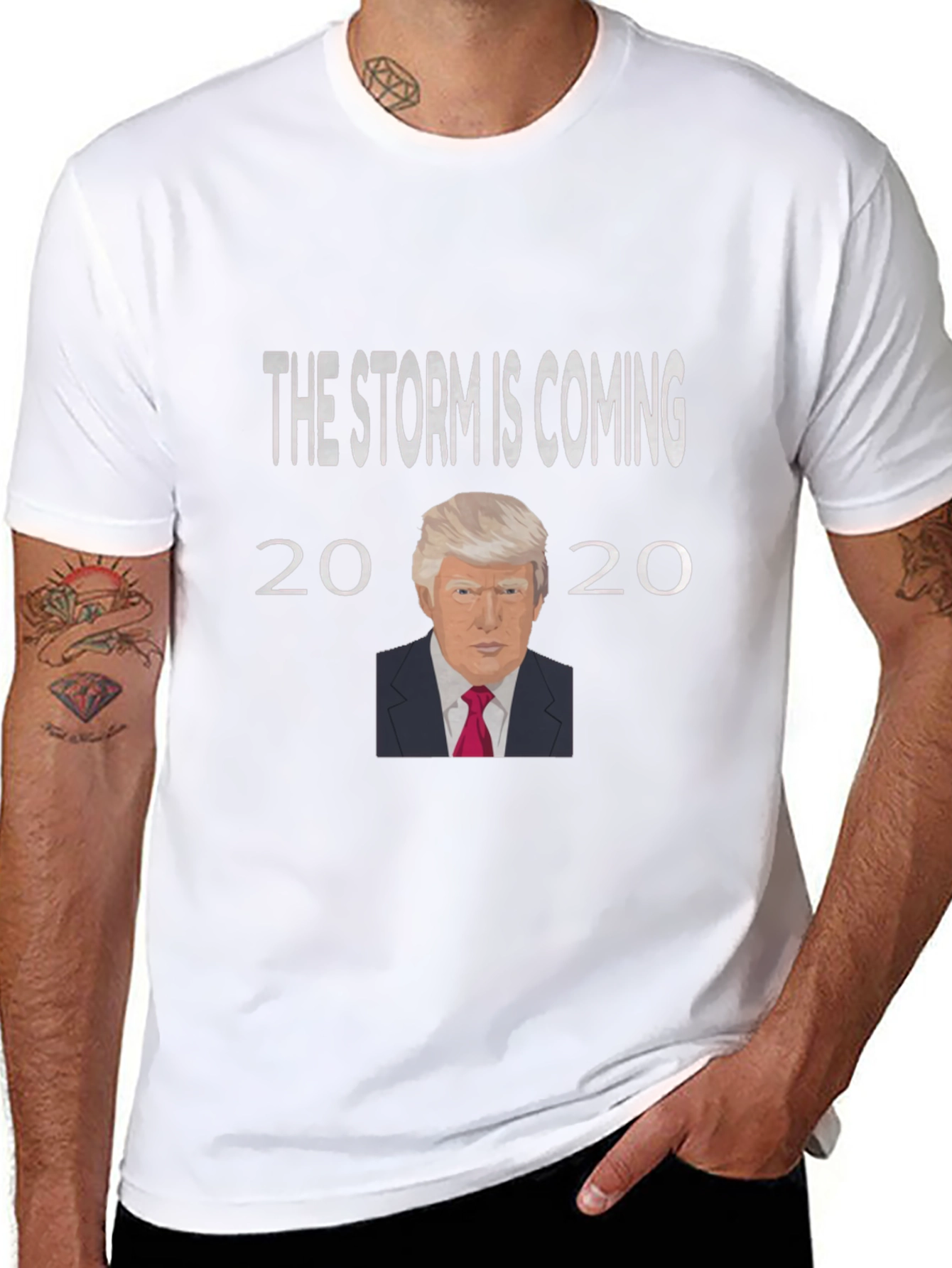 The Storm Is Coming Trump 2020 Graphic T-Shirt