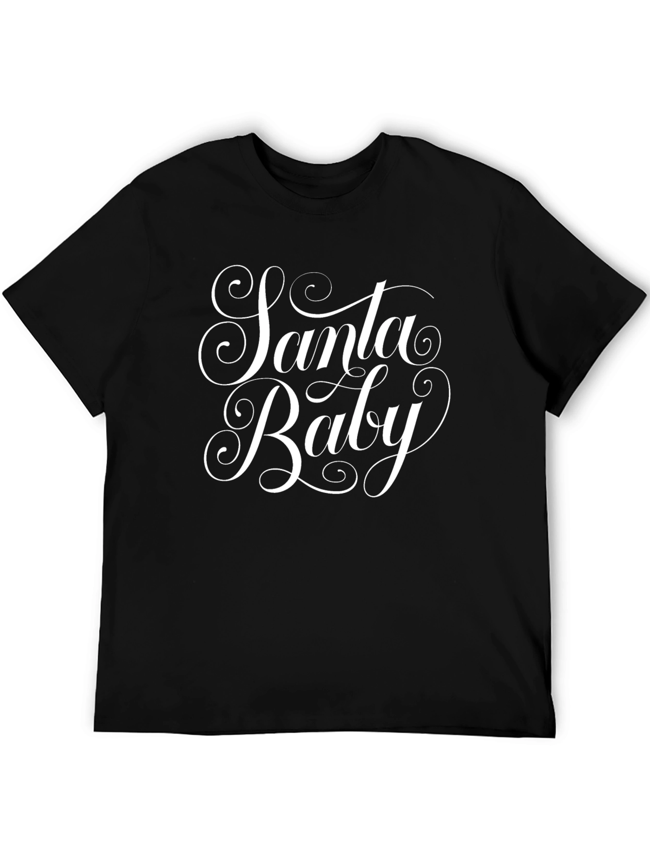 Santa Baby Graphic Tee - Holiday Christmas T-Shirt
