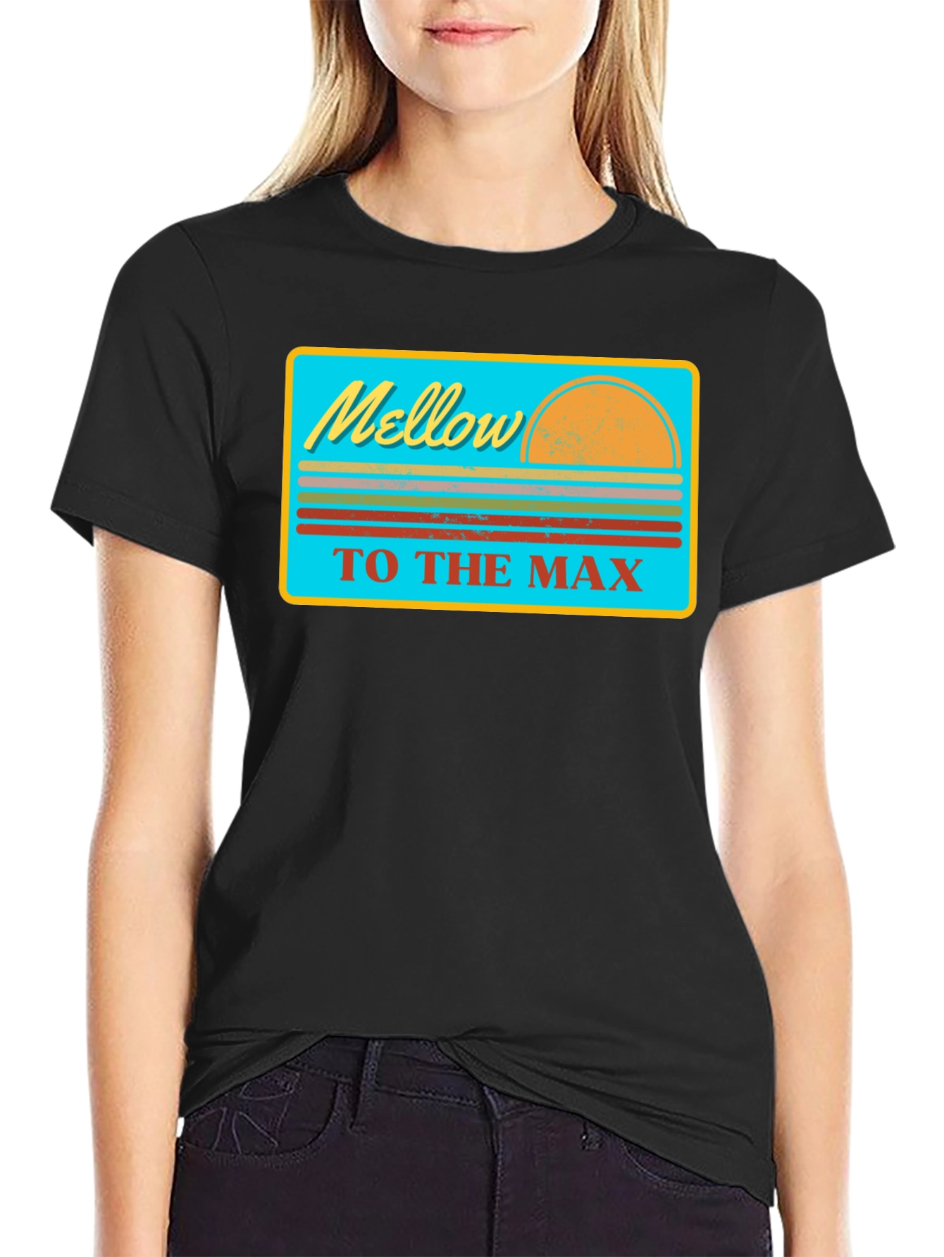 Mellow To The Max Retro Graphic Tee