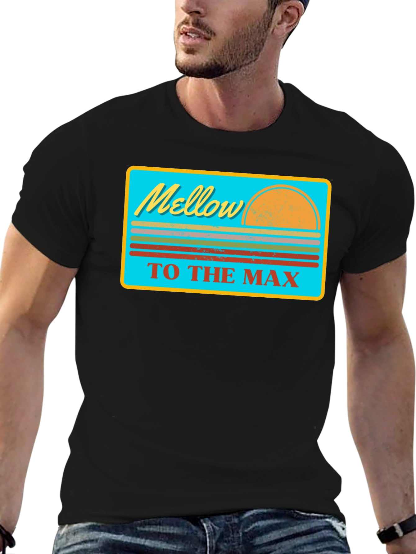 Mellow To The Max Retro Graphic Tee