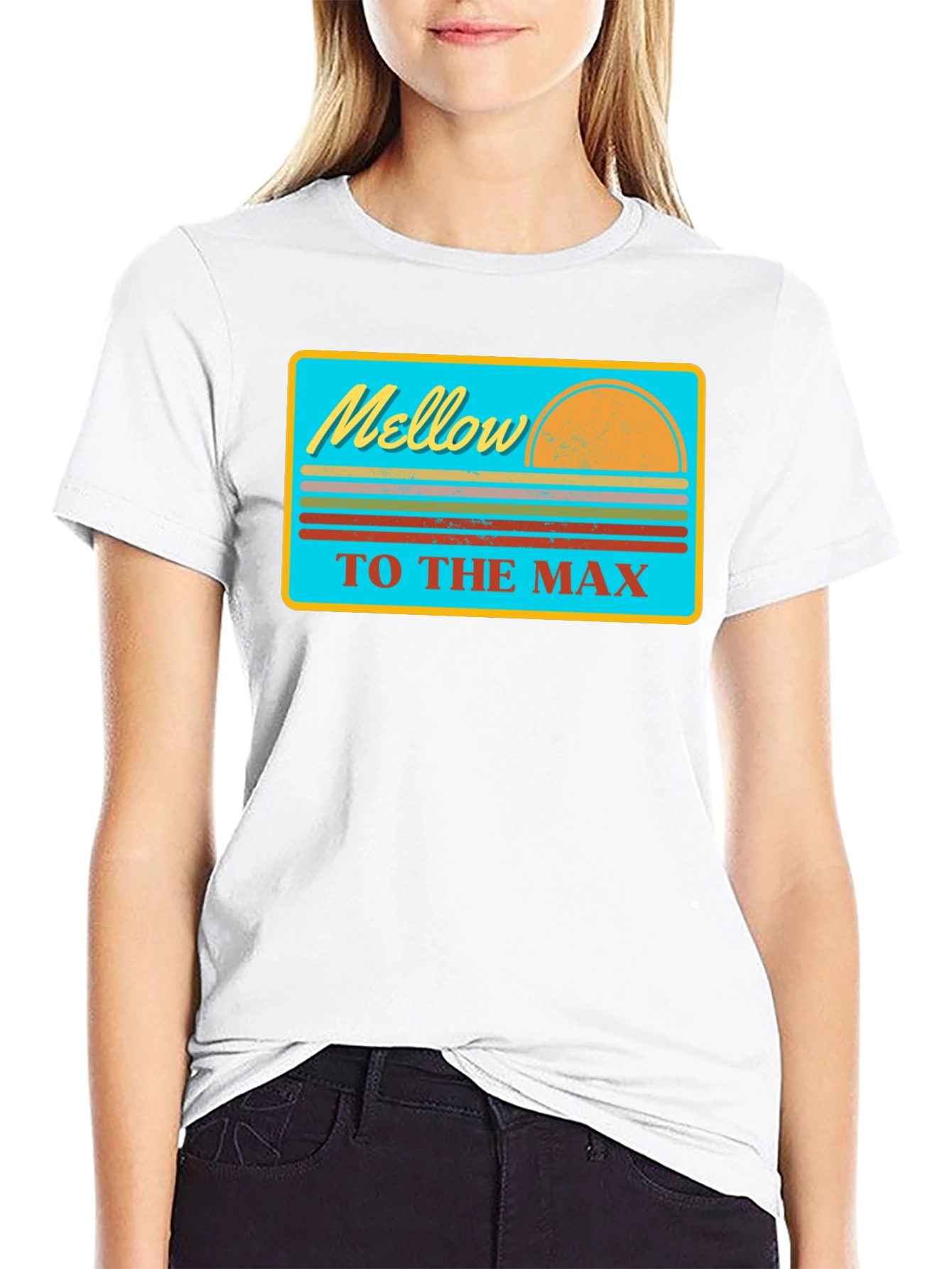Mellow To The Max Retro Graphic Tee
