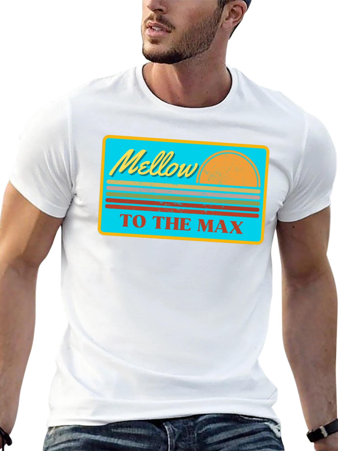 Mellow To The Max Retro Graphic Tee