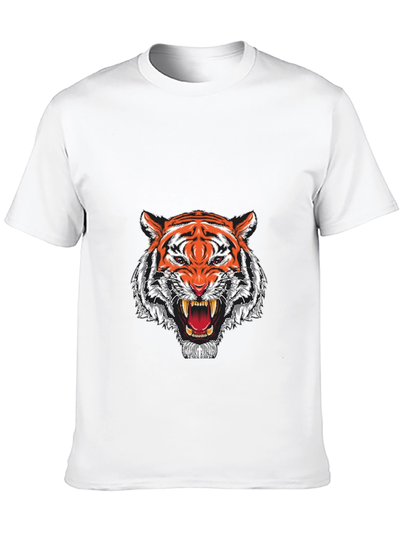 Roaring Tiger Graphic T-Shirt - Black