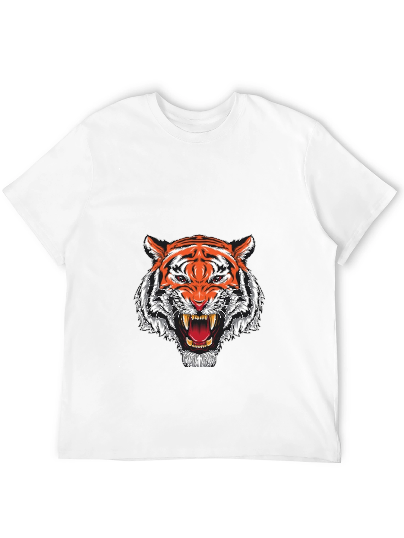 Roaring Tiger Graphic T-Shirt - Black