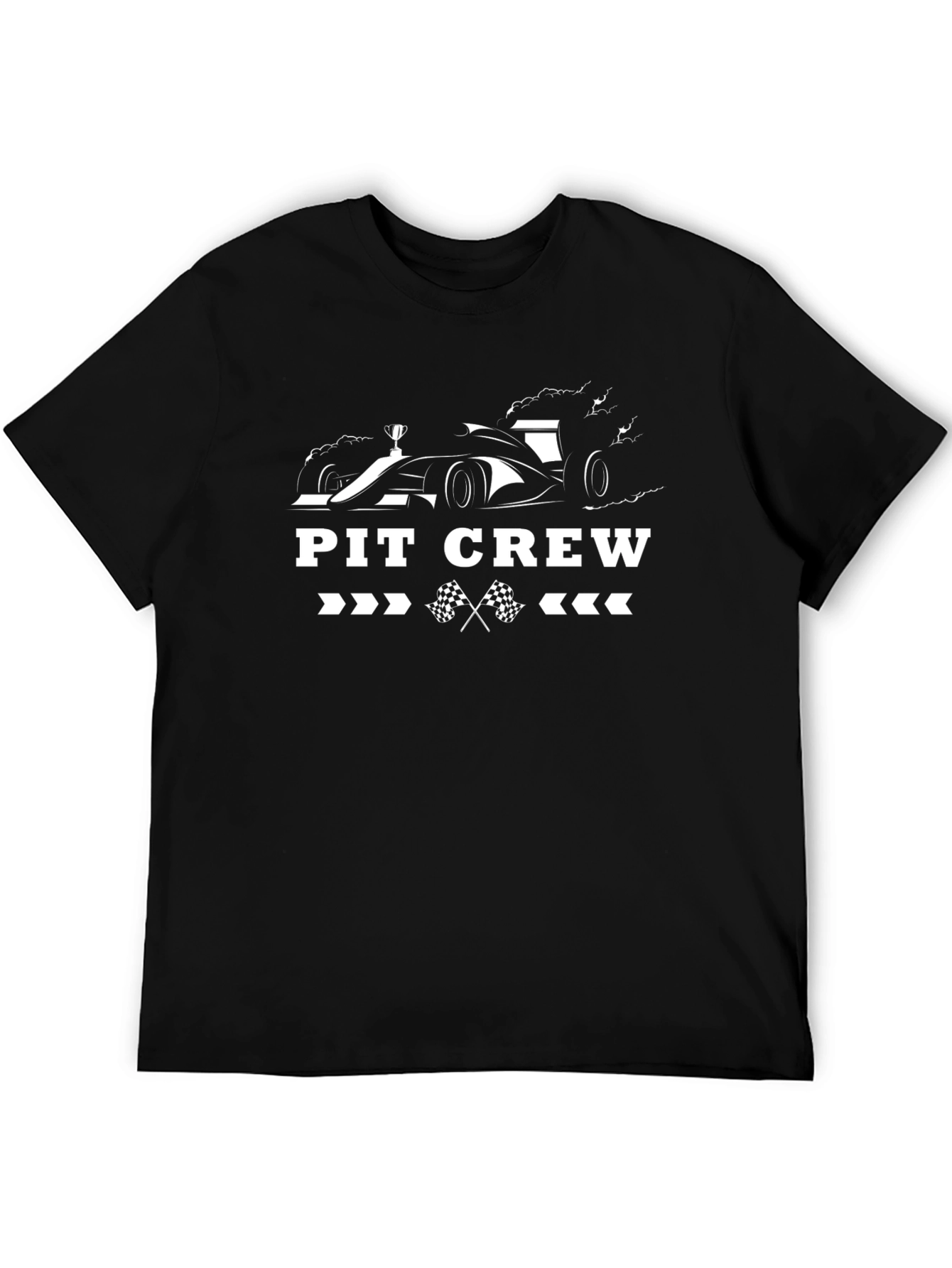 Pit Crew Racing T-Shirt - Black