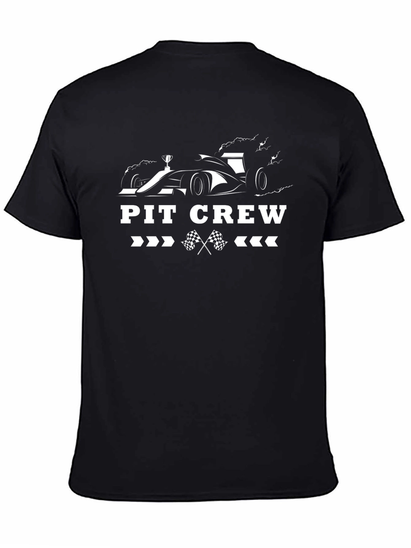 Pit Crew Racing T-Shirt - Black