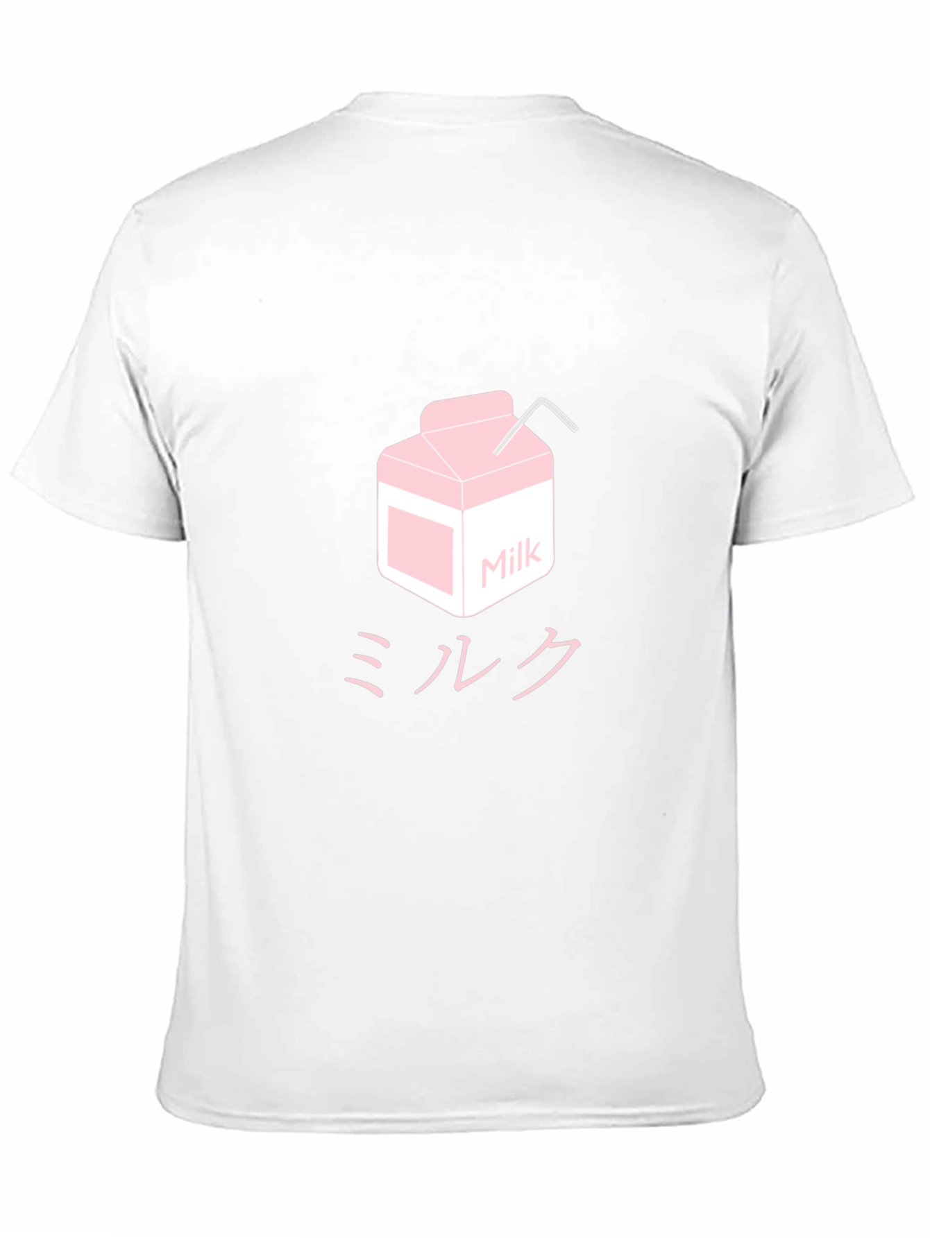 Milk Carton Graphic Tee - Kawaii Anime Style Shirt