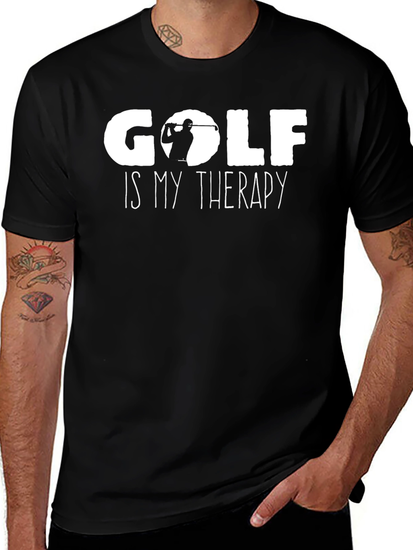 Golf is My Therapy Graphic Tee