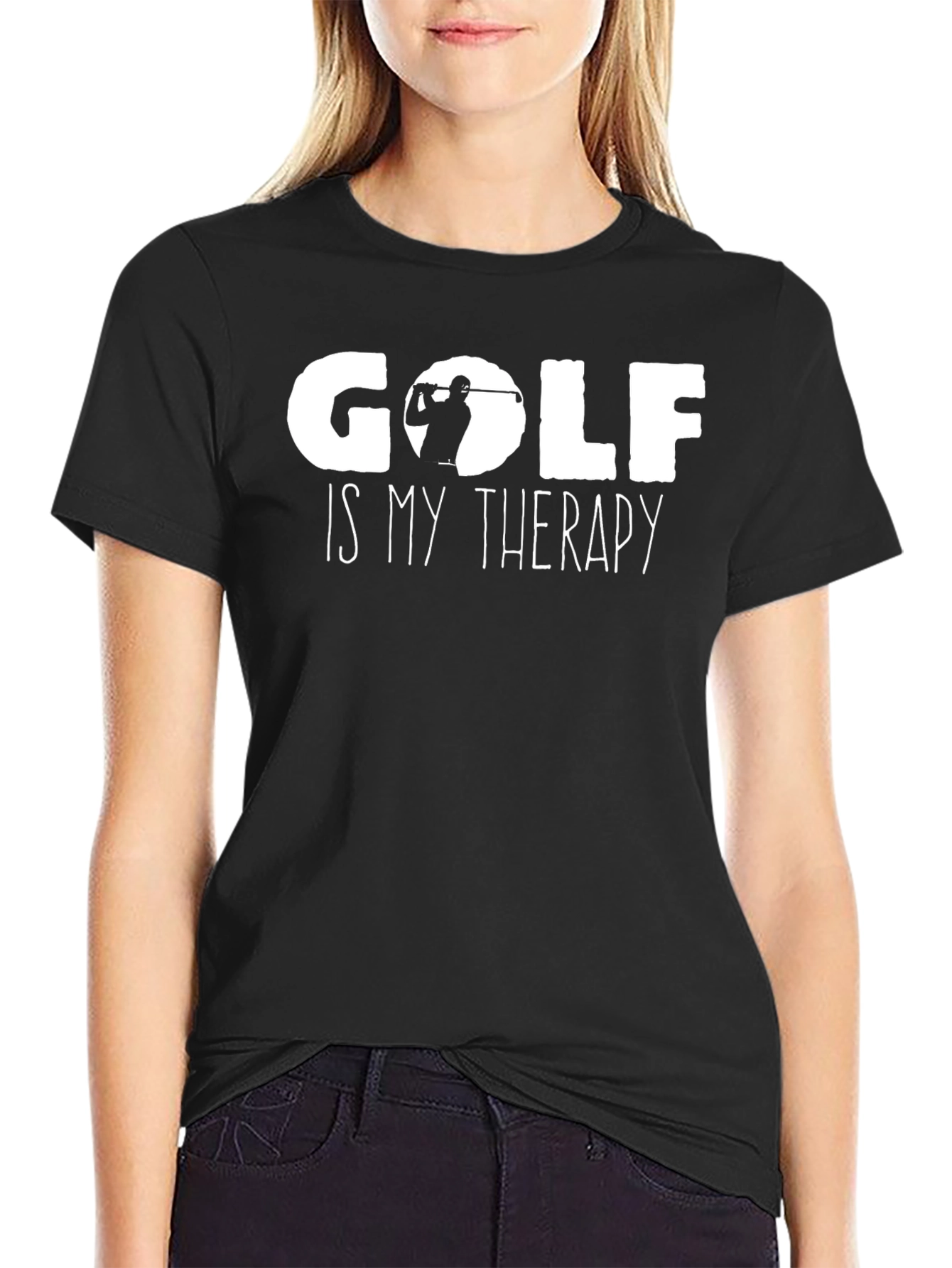 Golf is My Therapy Graphic Tee