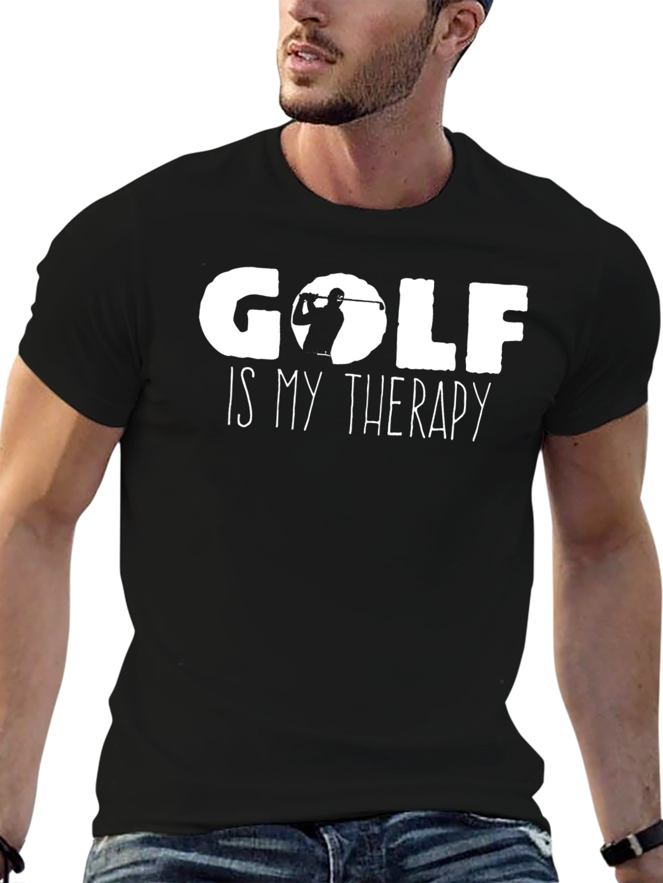 Golf is My Therapy Graphic Tee