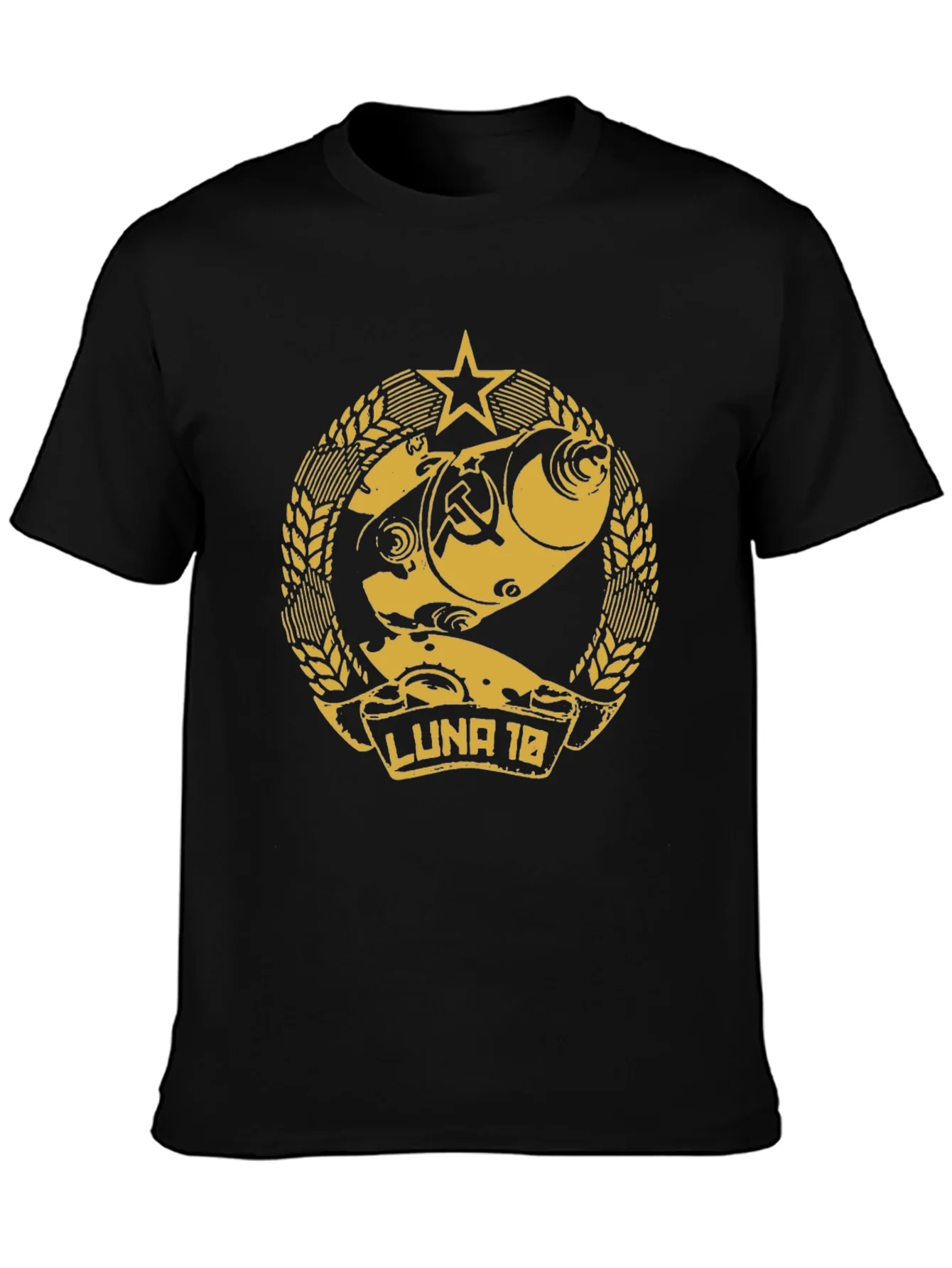 Luna 18 Soviet Space Program Graphic T-Shirt
