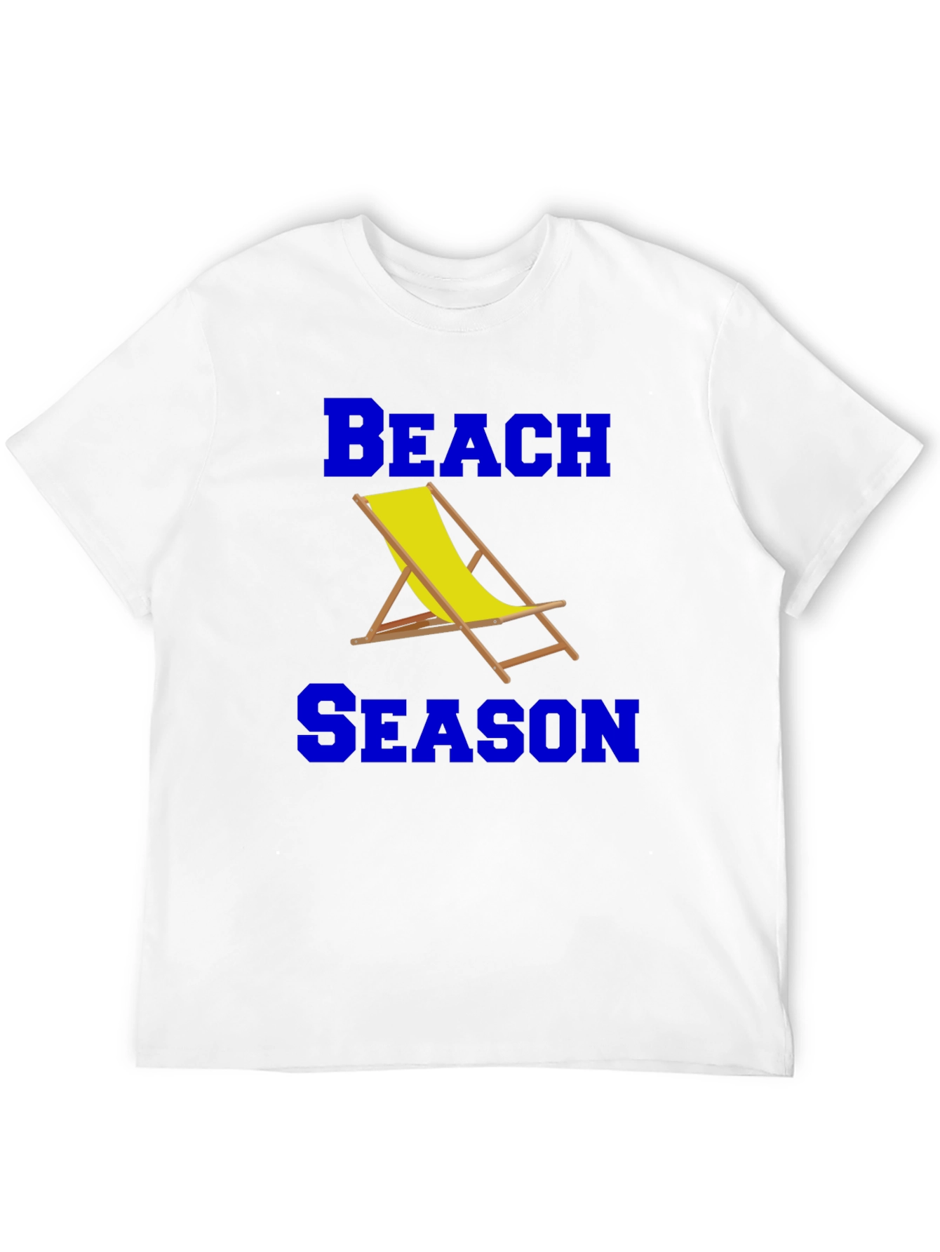Beach Season Graphic T-Shirt - Black