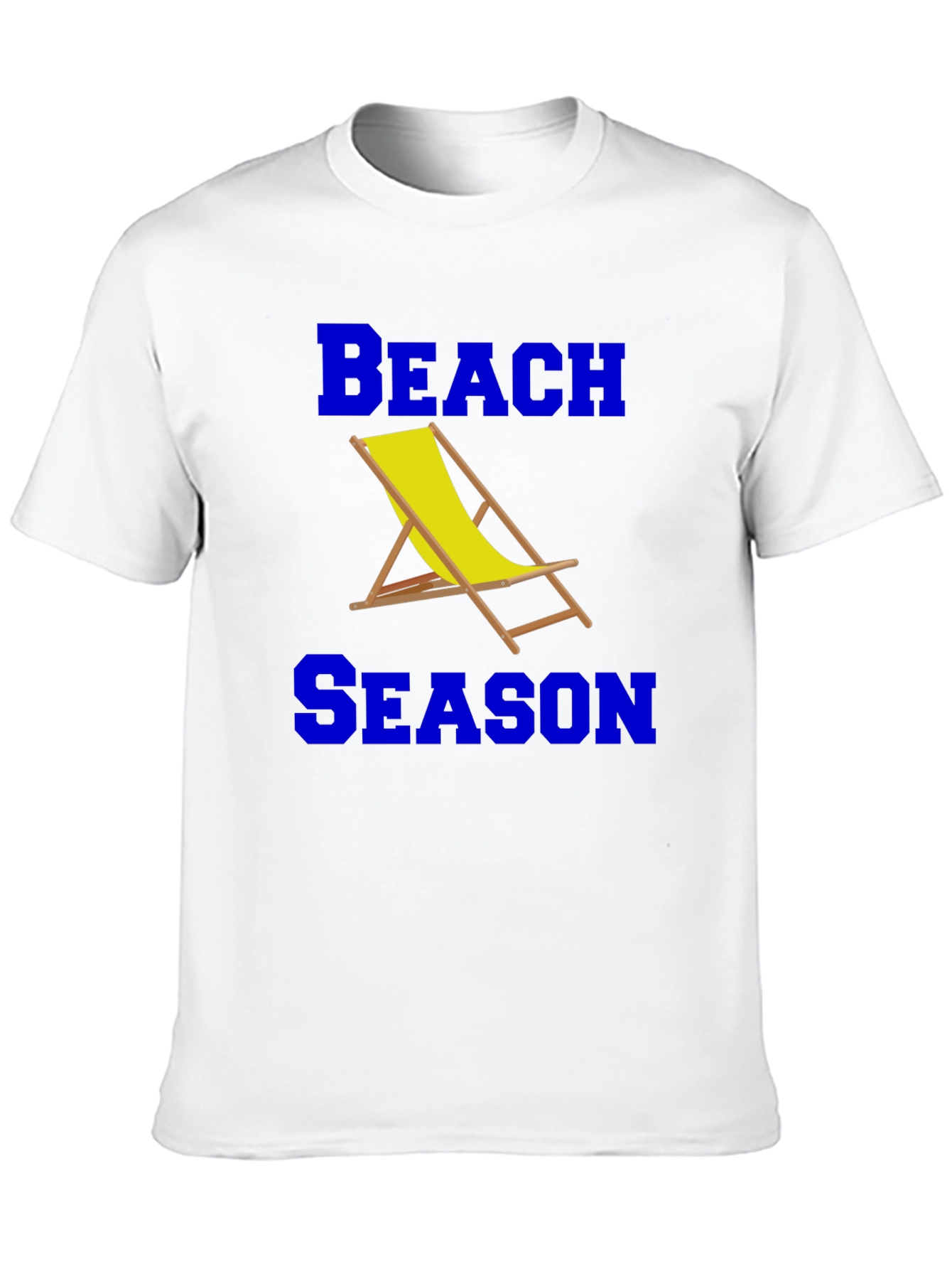 Beach Season Graphic T-Shirt - Black
