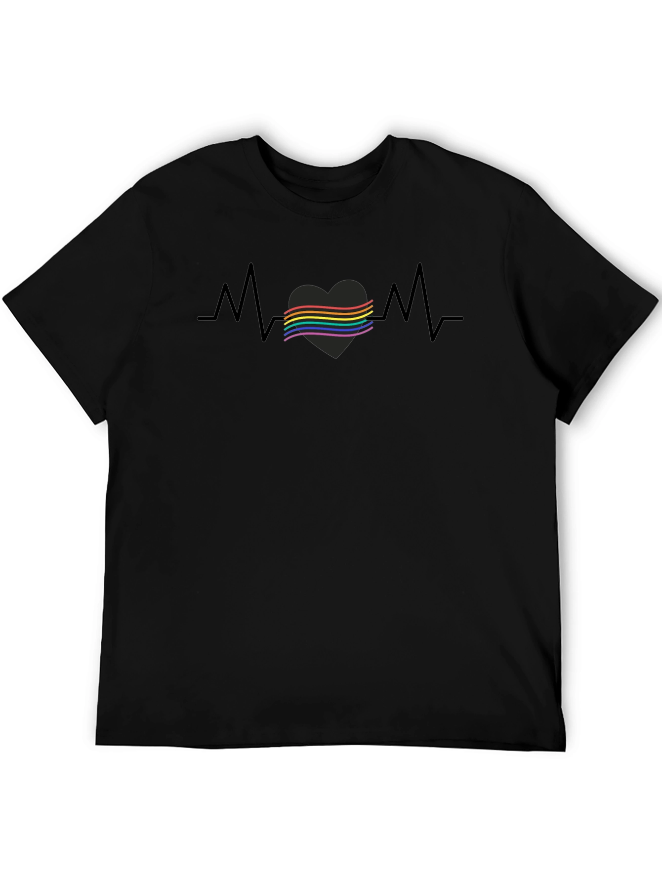 LGBT Heartbeat T-Shirt - Pride Month Tee