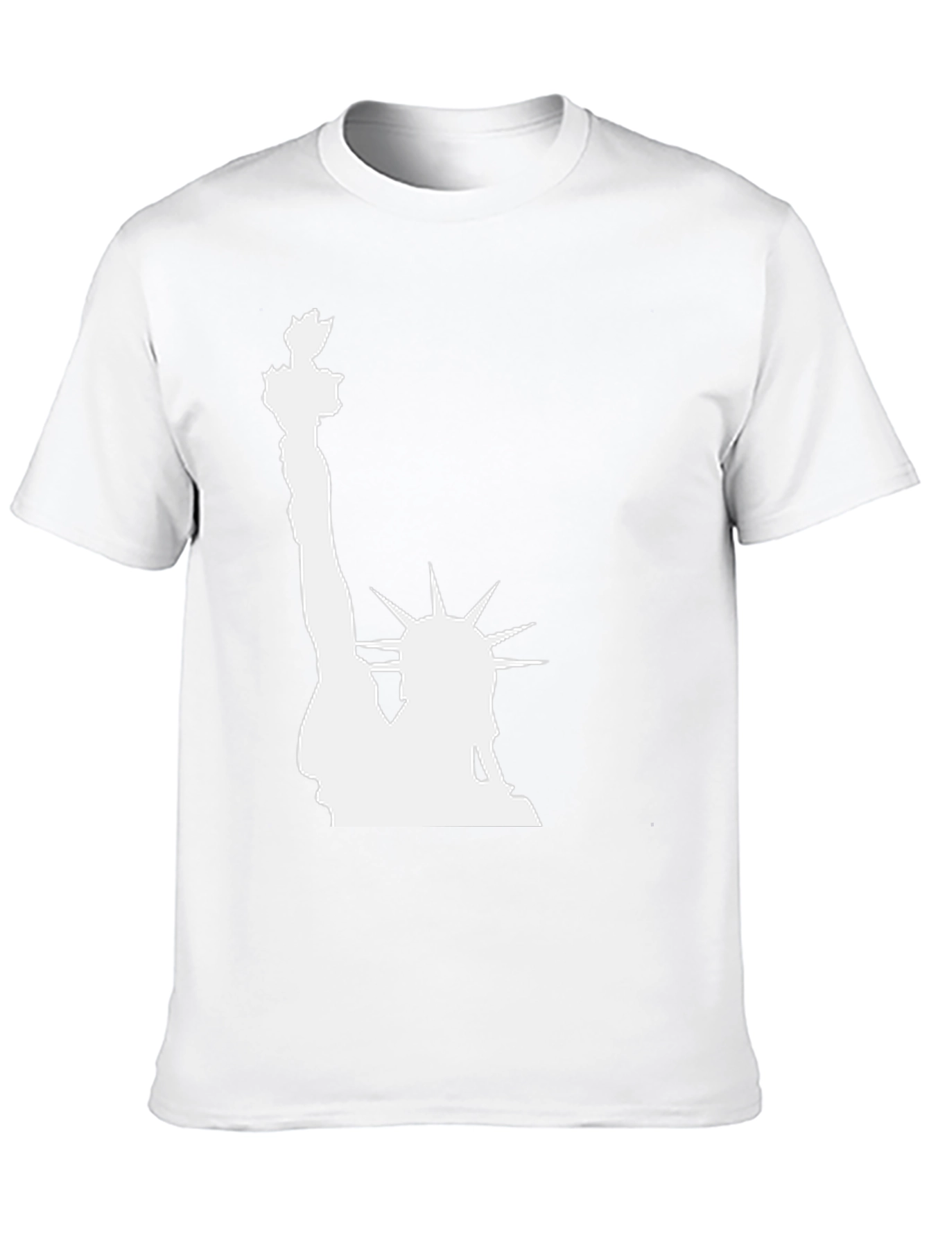 Statue of Liberty Graphic Tee - Classic Black T-Shirt