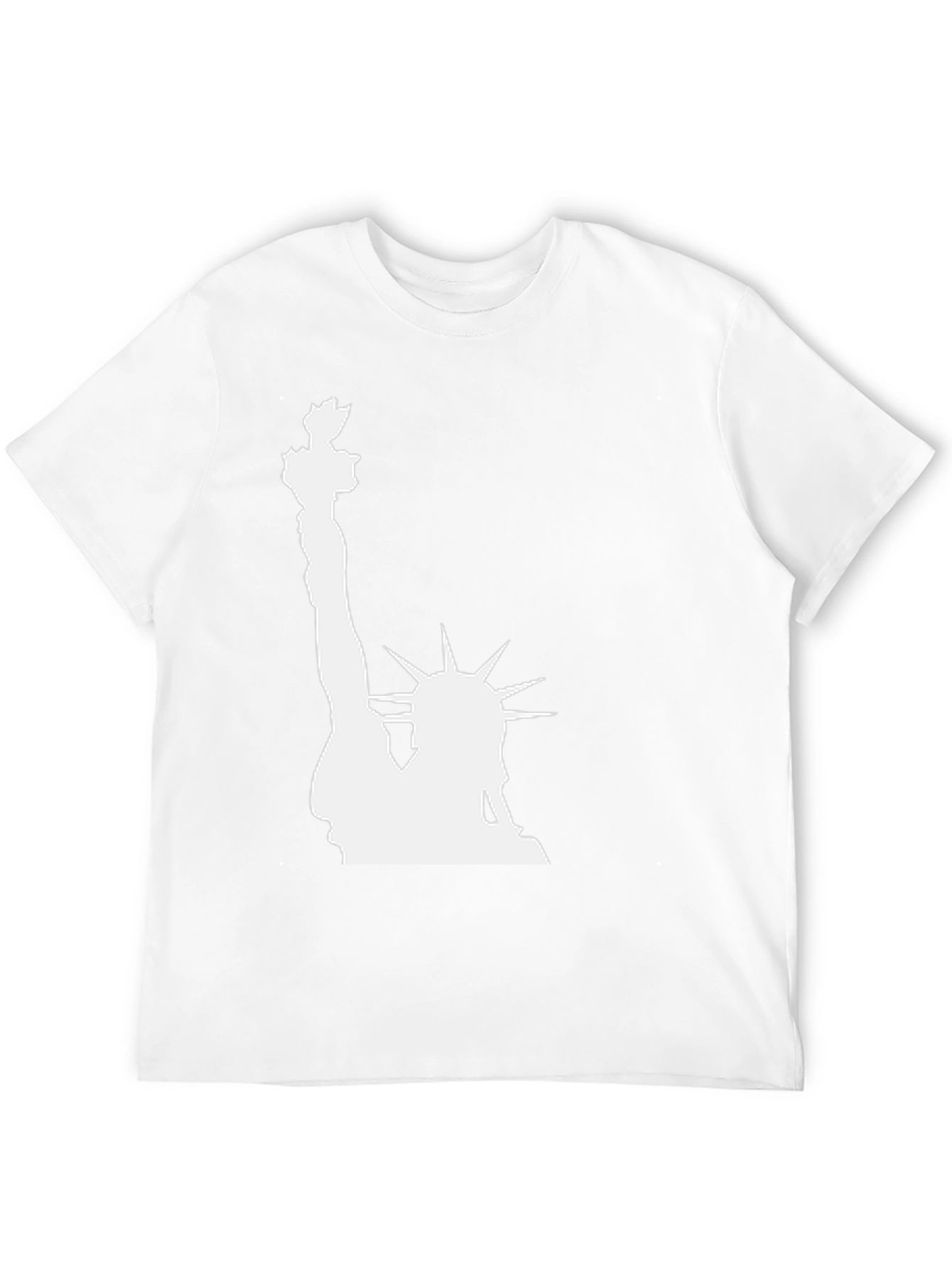 Statue of Liberty Graphic Tee - Classic Black T-Shirt
