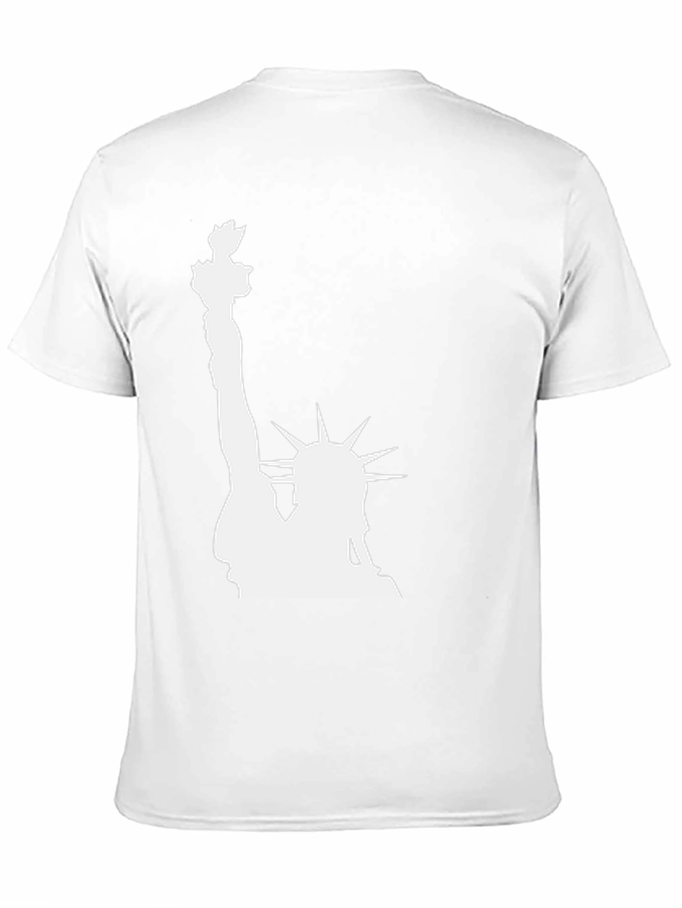 Statue of Liberty Graphic Tee - Classic Black T-Shirt