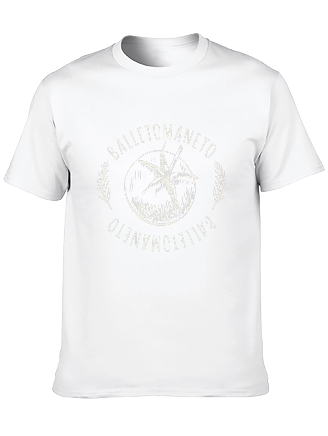 Balletomane Tomato Graphic T-Shirt - Soft Cotton Blend