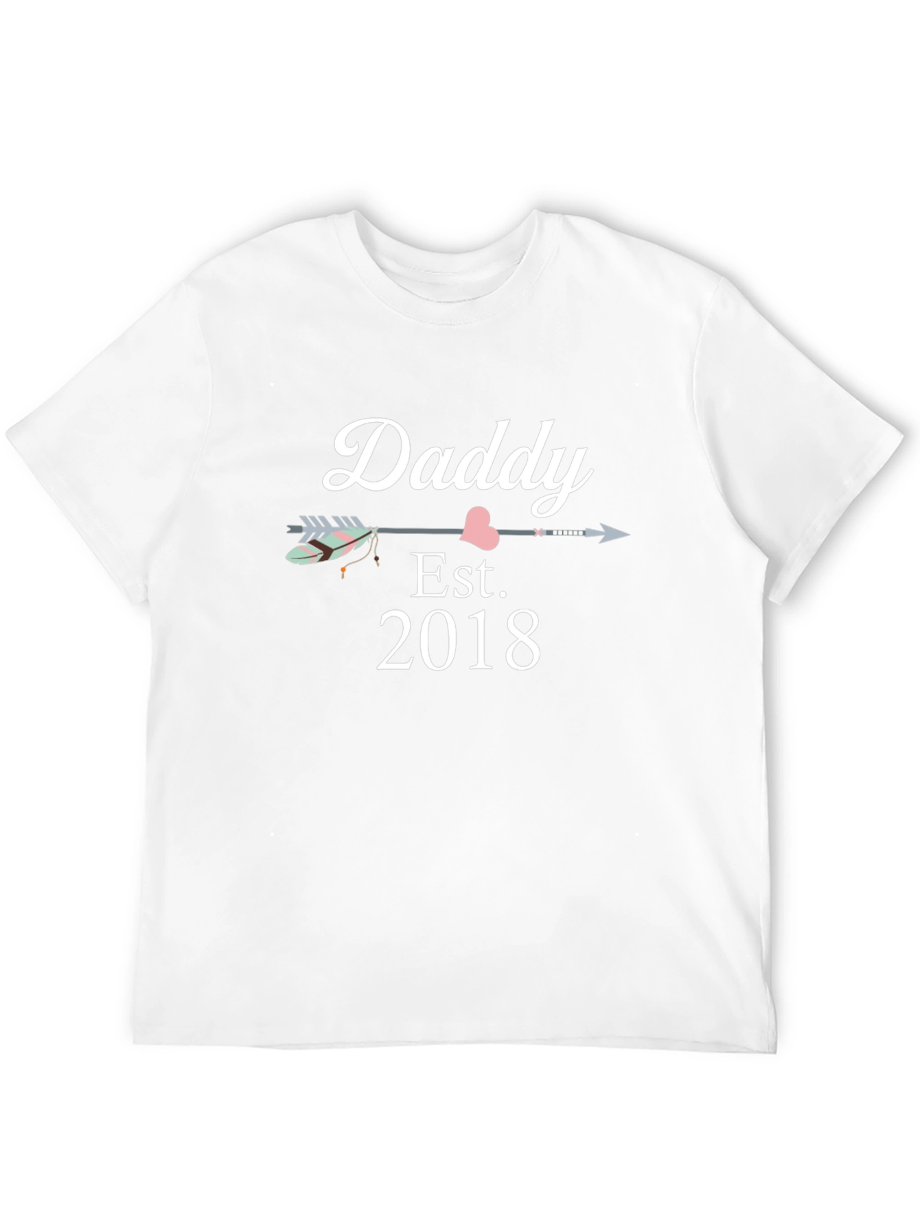 Daddy Est. 2018 T-Shirt - New Dad Gift