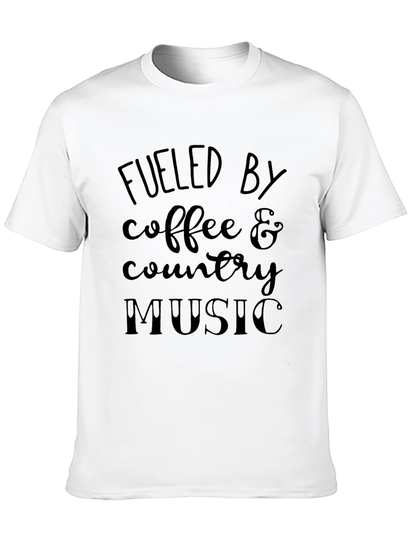 Fueled By Coffee & Country Music T-Shirt