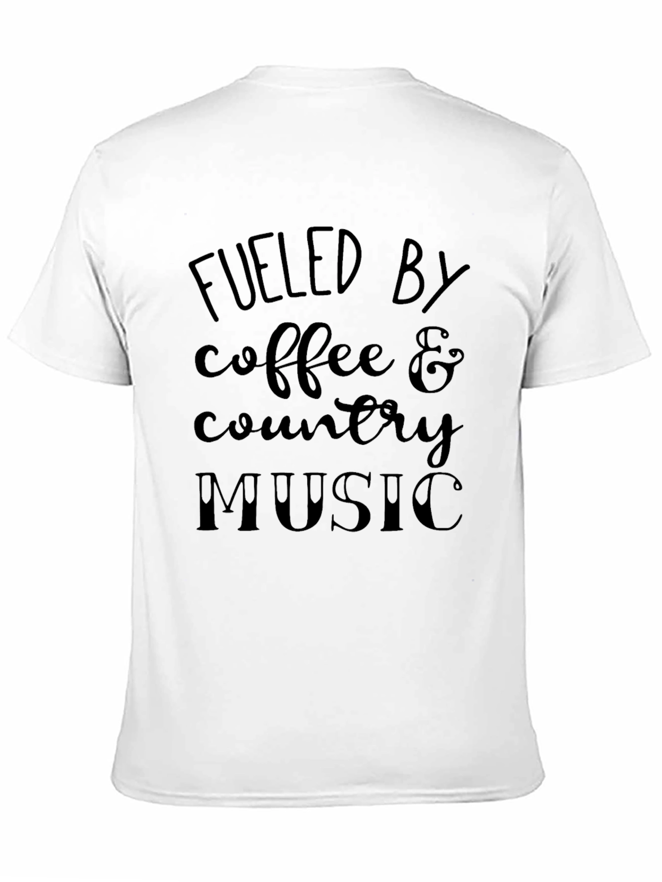 Fueled By Coffee & Country Music T-Shirt