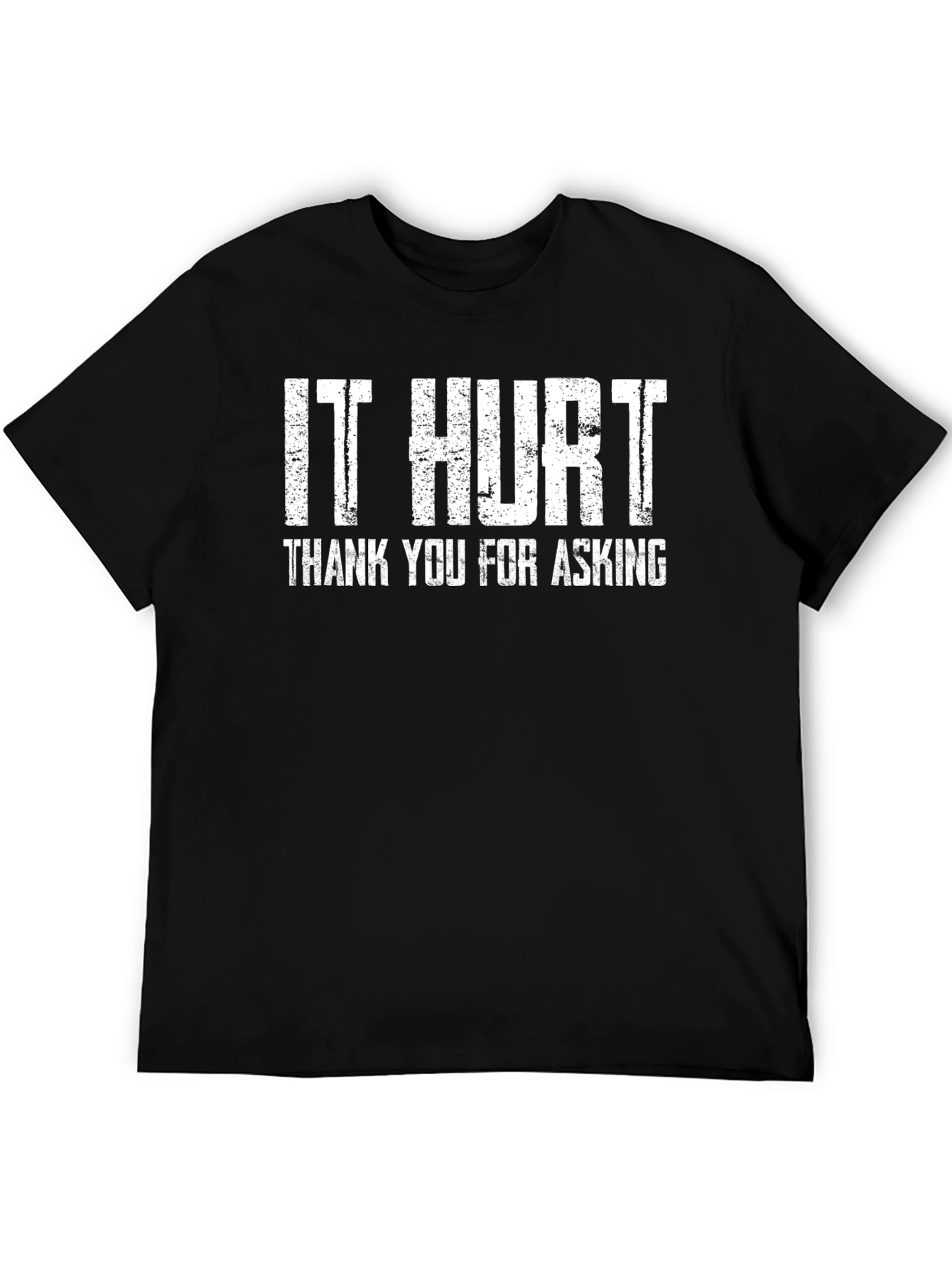 It Hurt Funny Graphic T-Shirt
