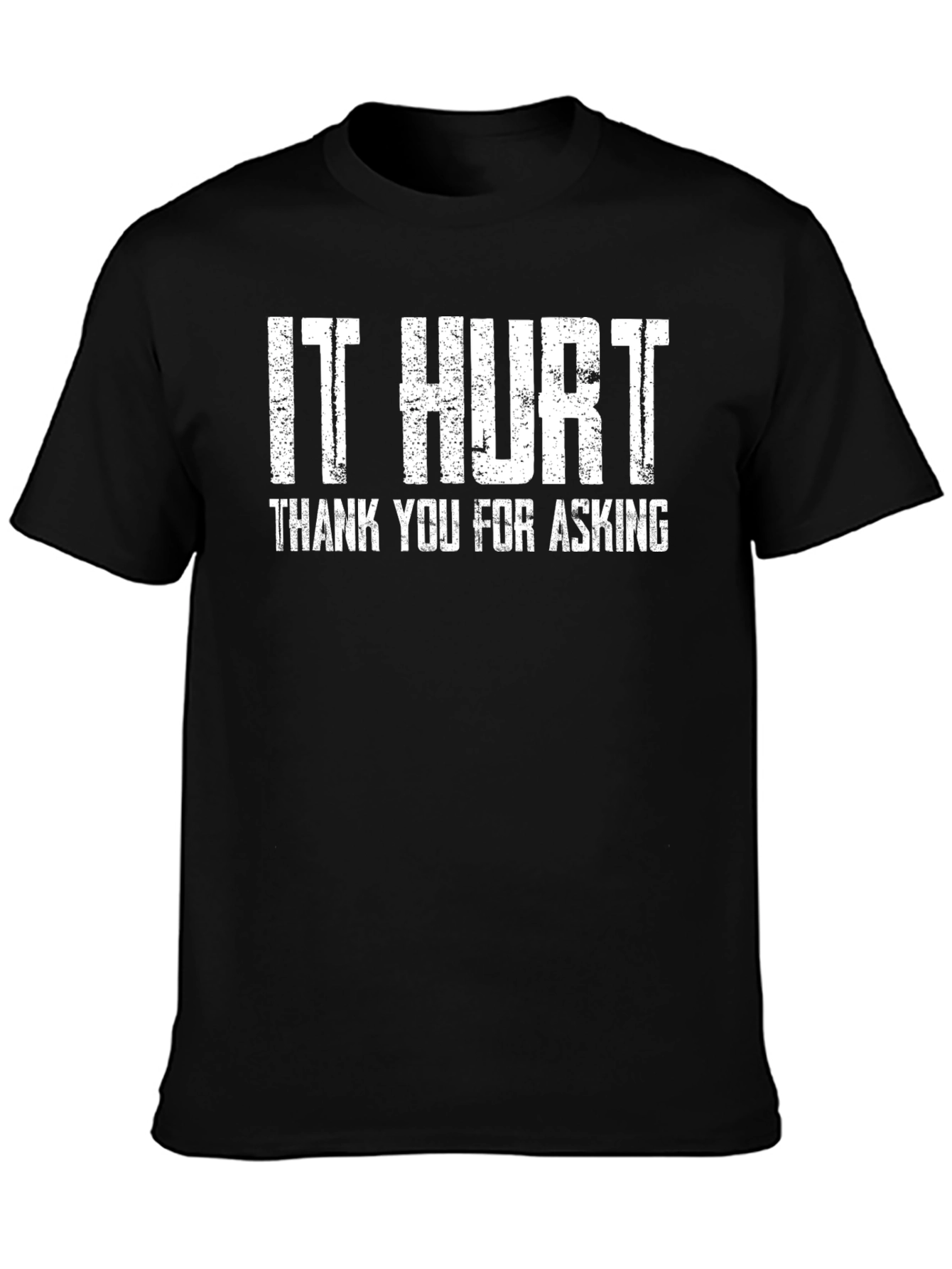 It Hurt Funny Graphic T-Shirt