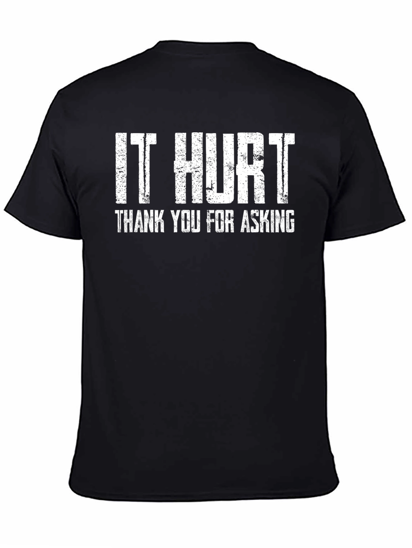 It Hurt Funny Graphic T-Shirt
