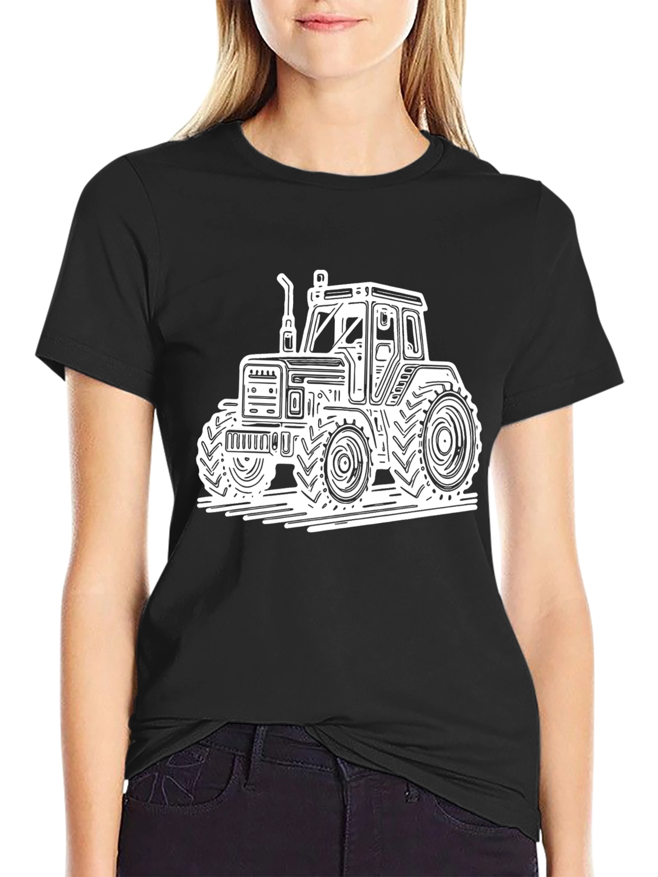 Tractor Graphic Tee - Farm Life Shirt