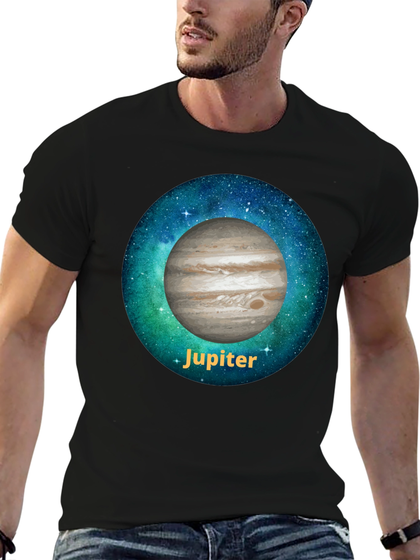Jupiter Planet Graphic T-Shirt