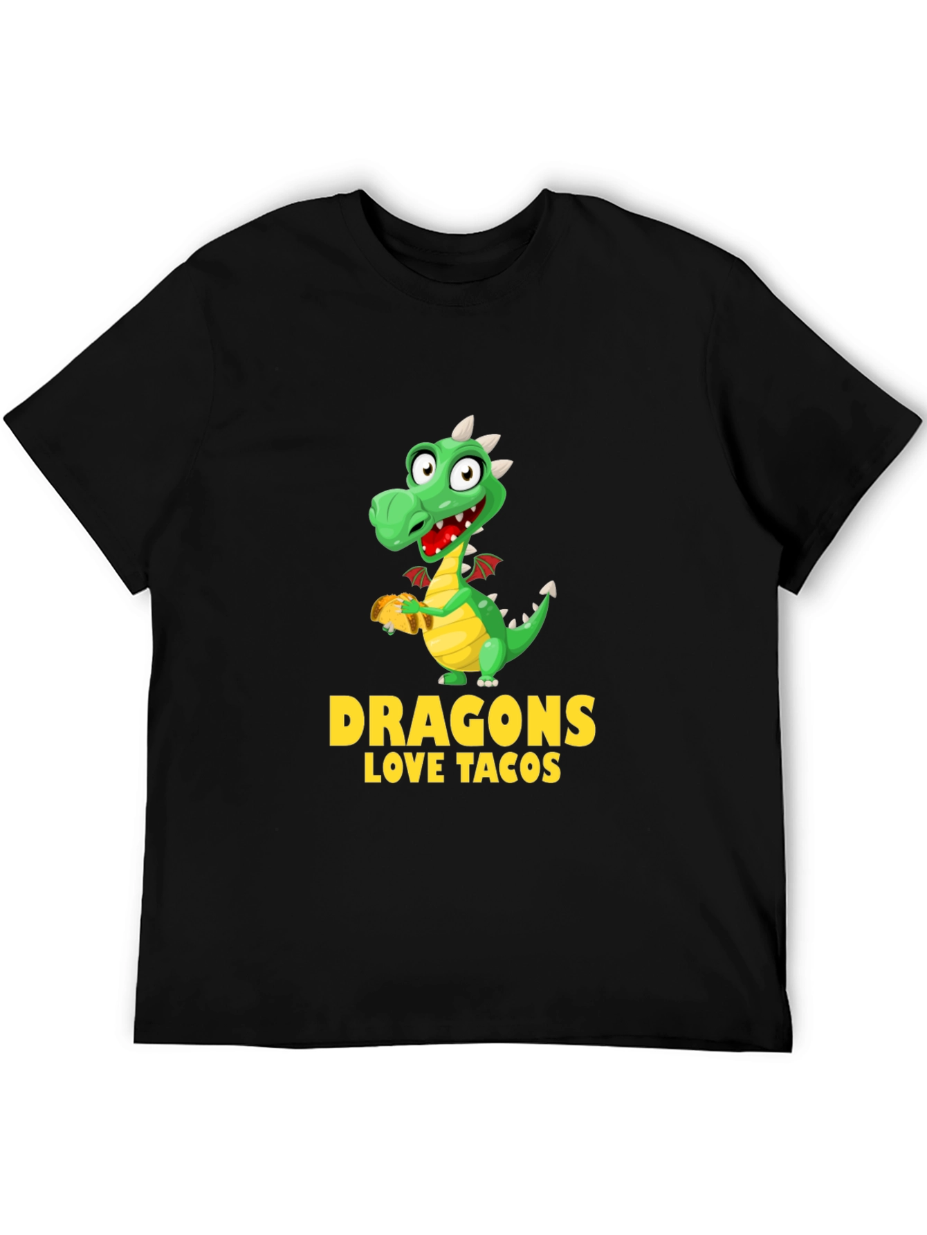 Dragon Loves Tacos Graphic Tee