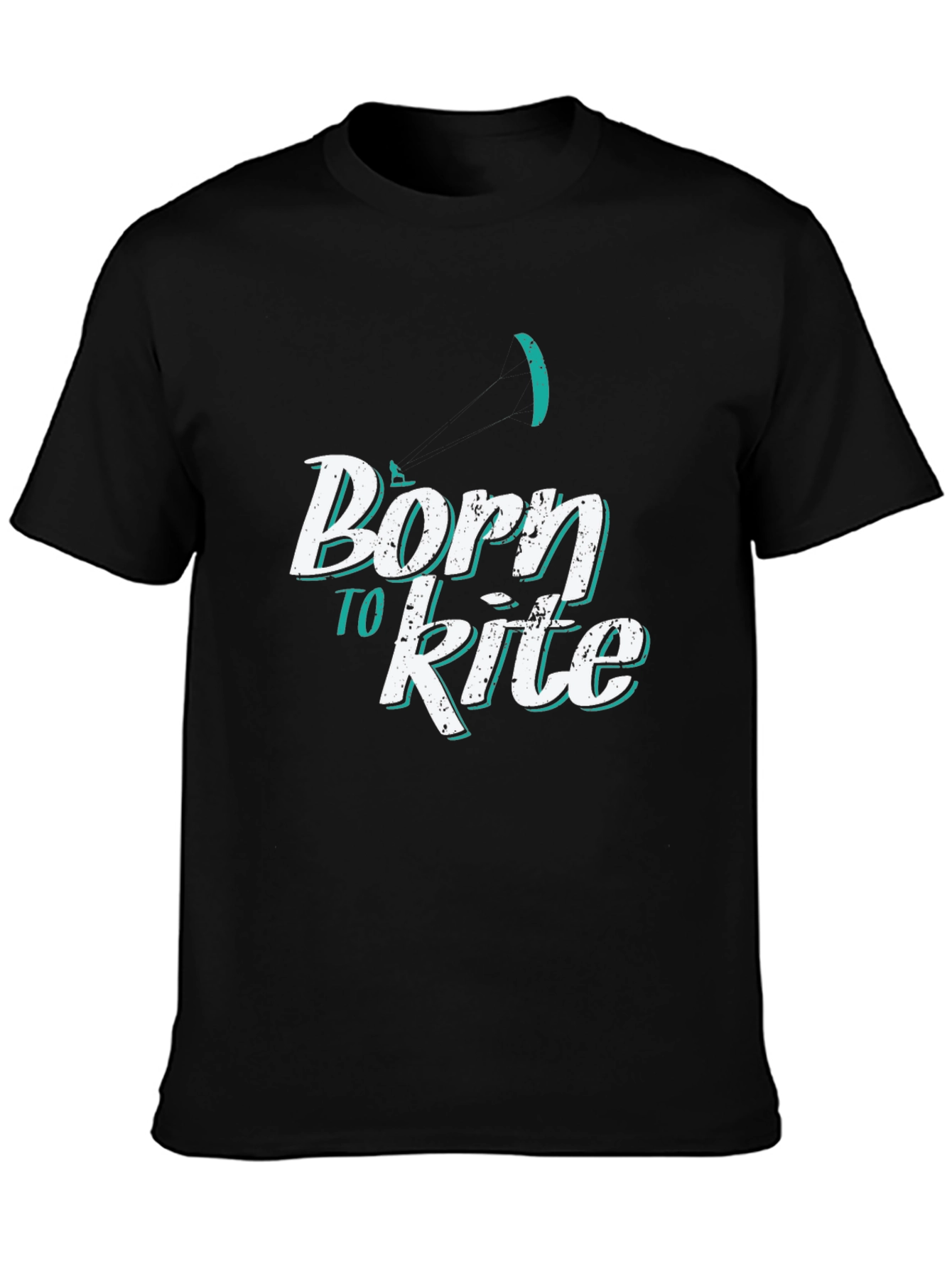 Born to Kite T-Shirt - Cool Kitesurfing Design