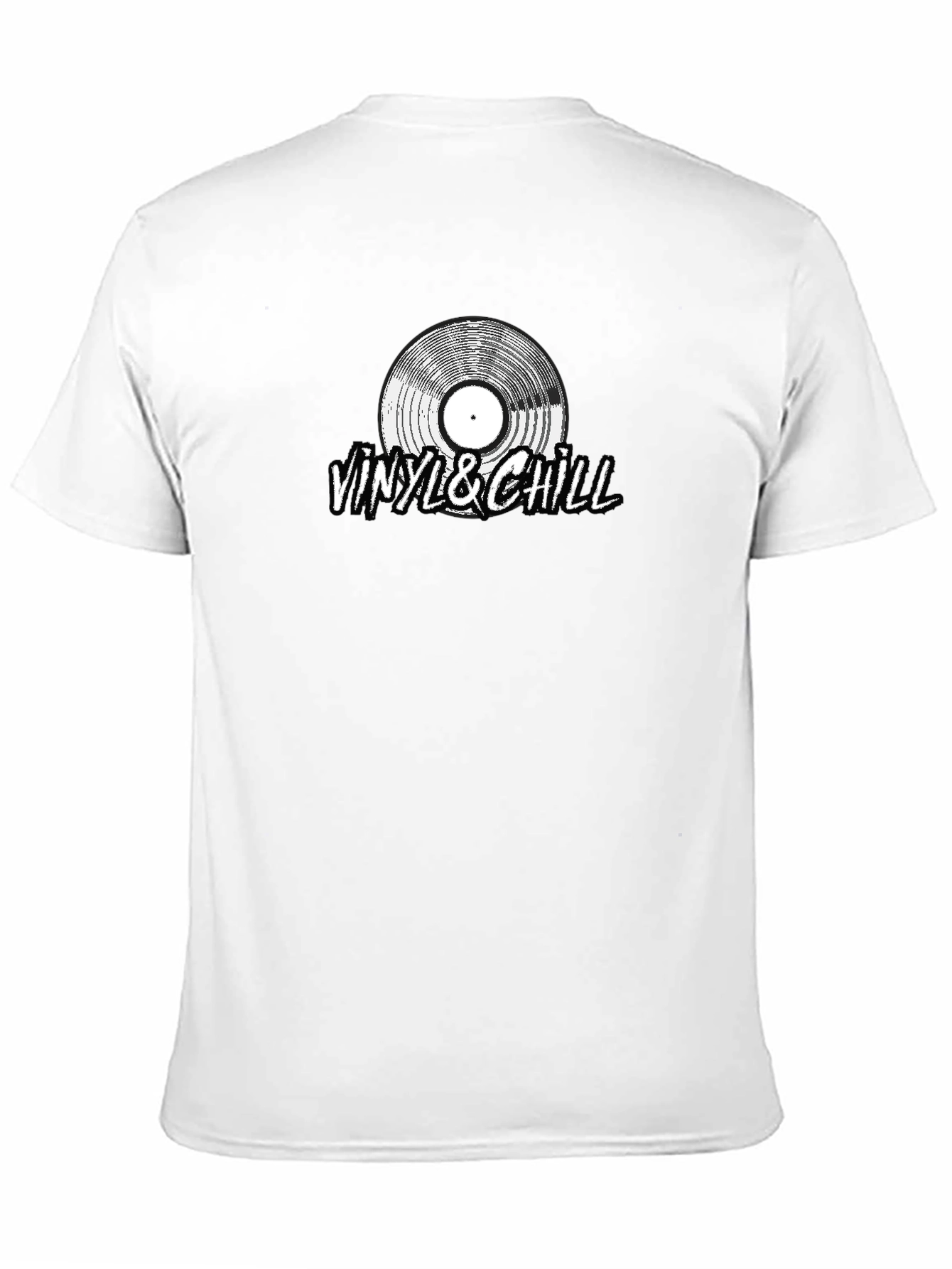 Vinyl & Chill Graphic Tee - Cool Casual Style