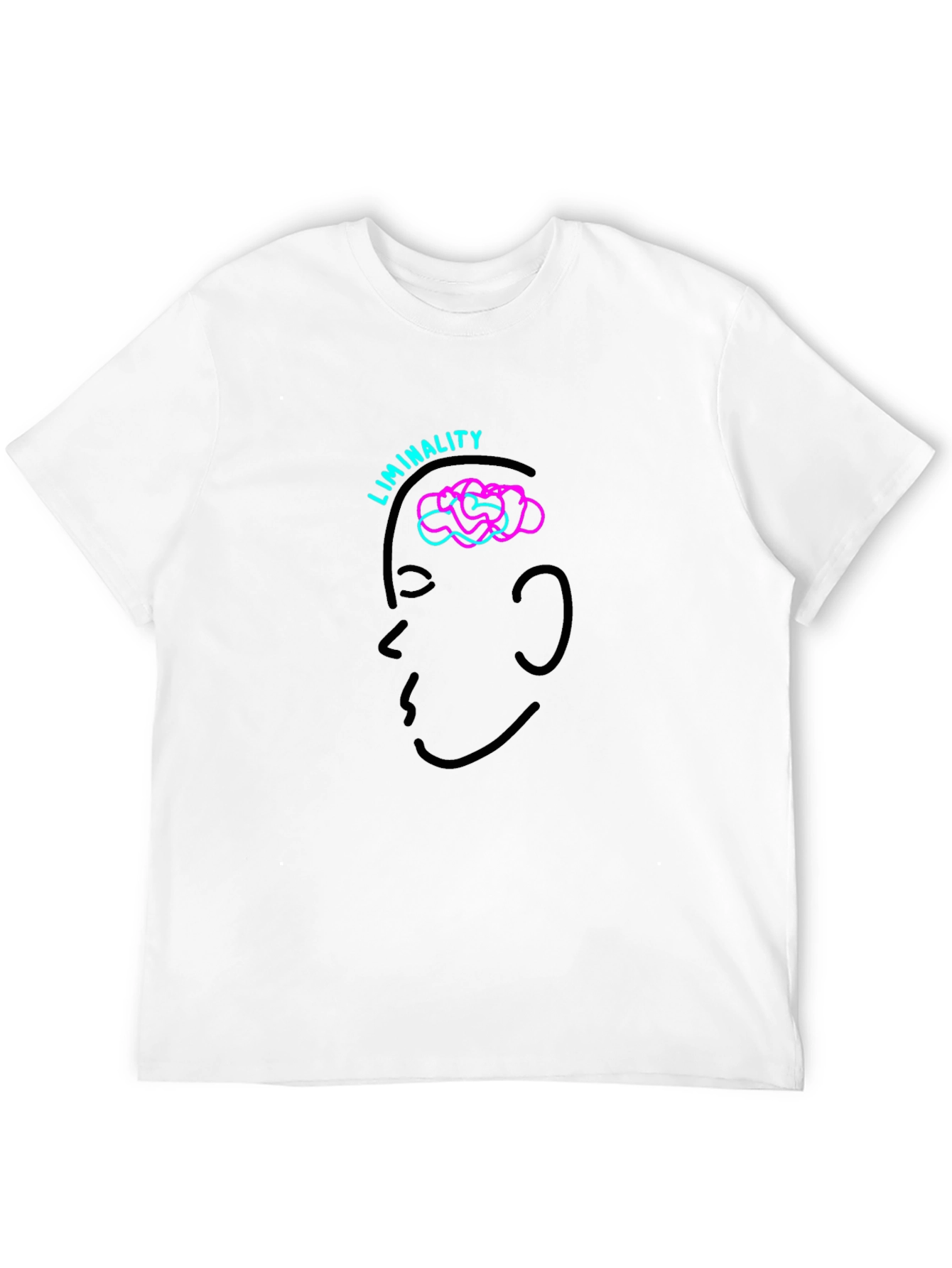 Liminality Mind T-Shirt - Soft Black Cotton