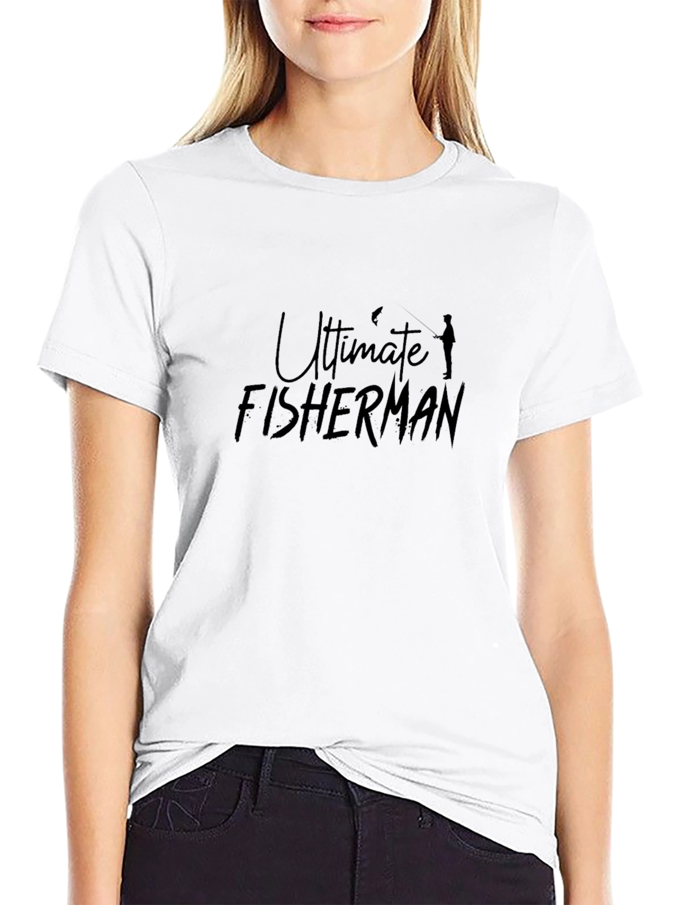Ultimate Fisherman Black T-Shirt