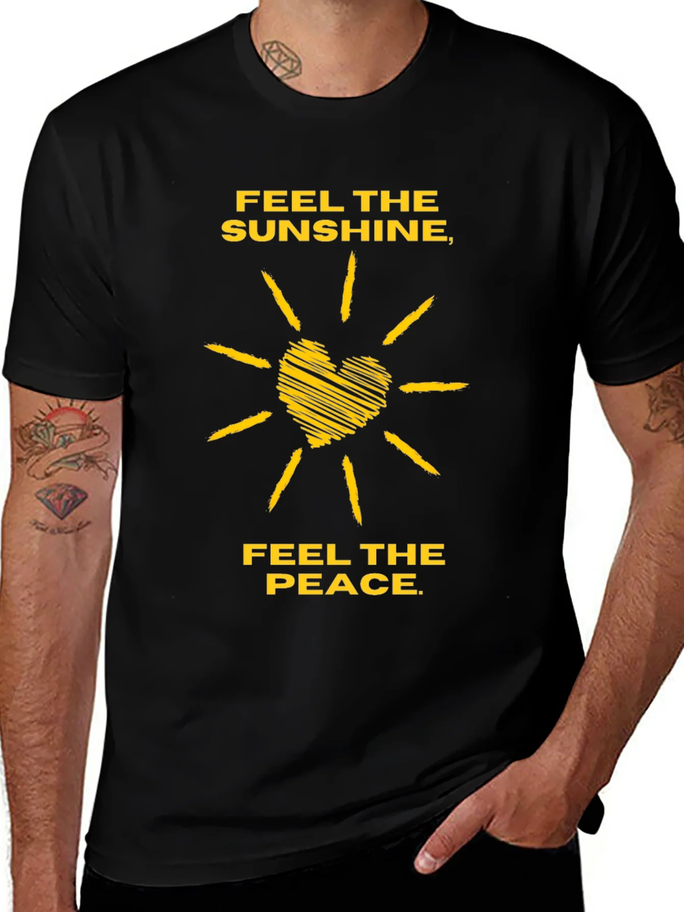 Feel the Sunshine Graphic T-Shirt - Relaxed Fit