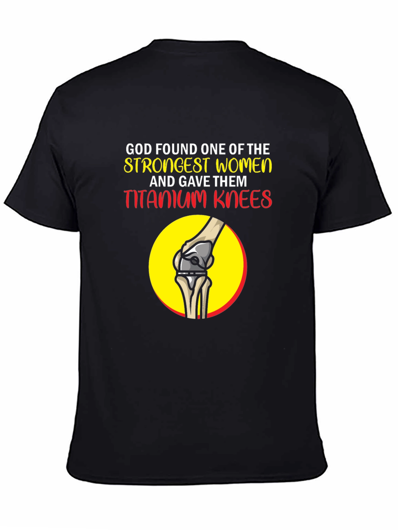 Strong Women Titanium Knees Graphic Tee