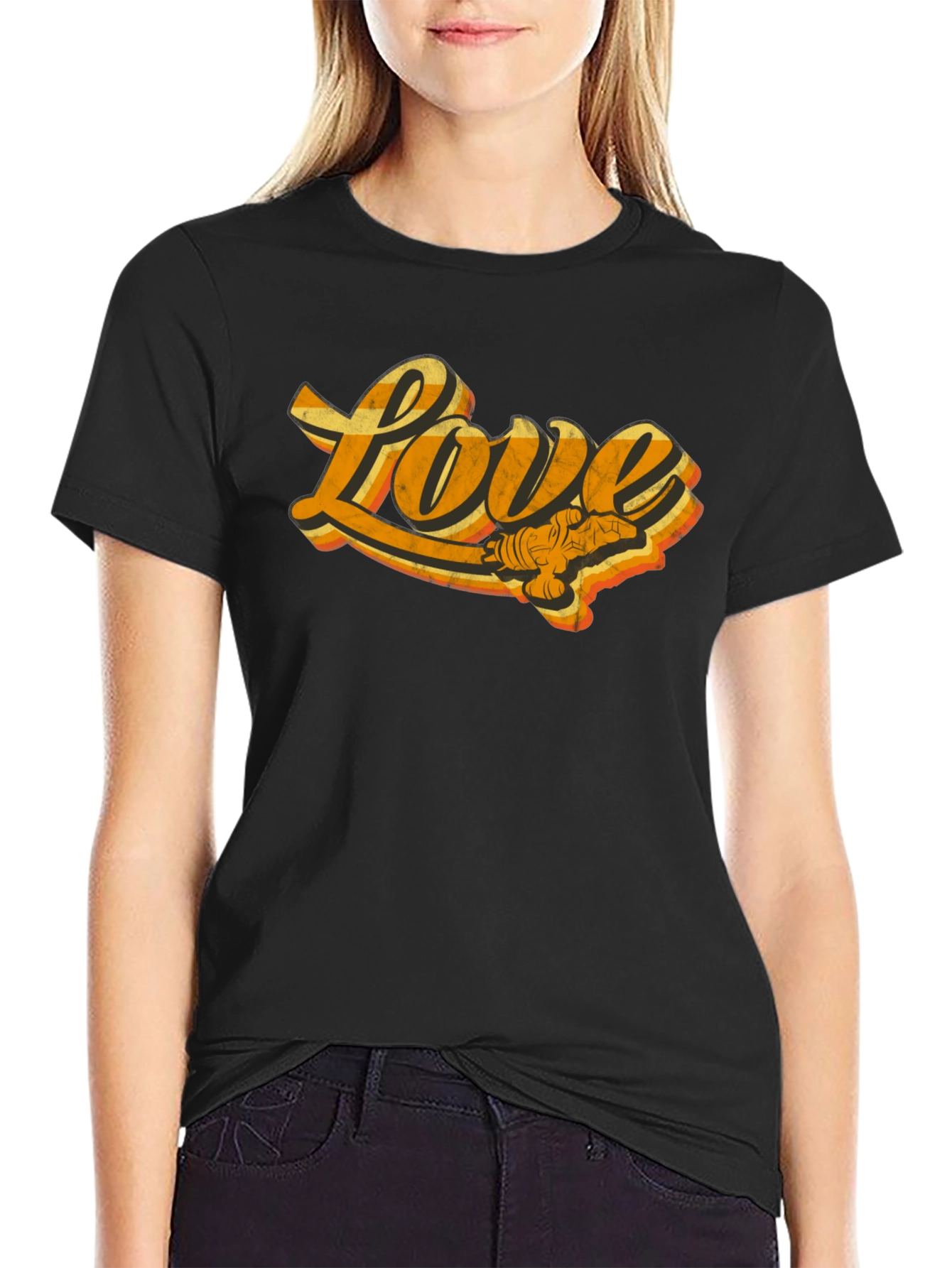 Retro Love Fire Hydrant T-Shirt