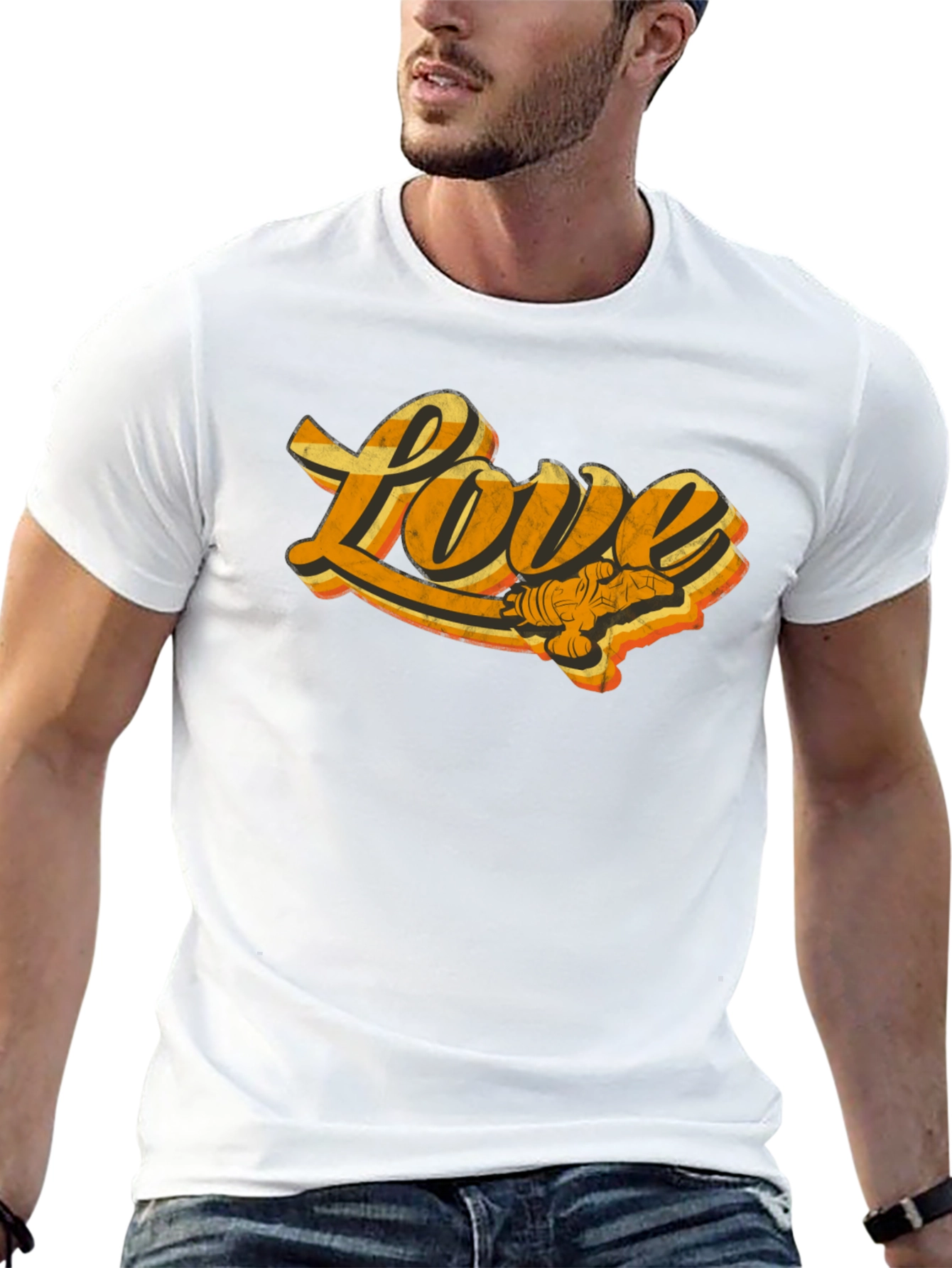 Retro Love Fire Hydrant T-Shirt