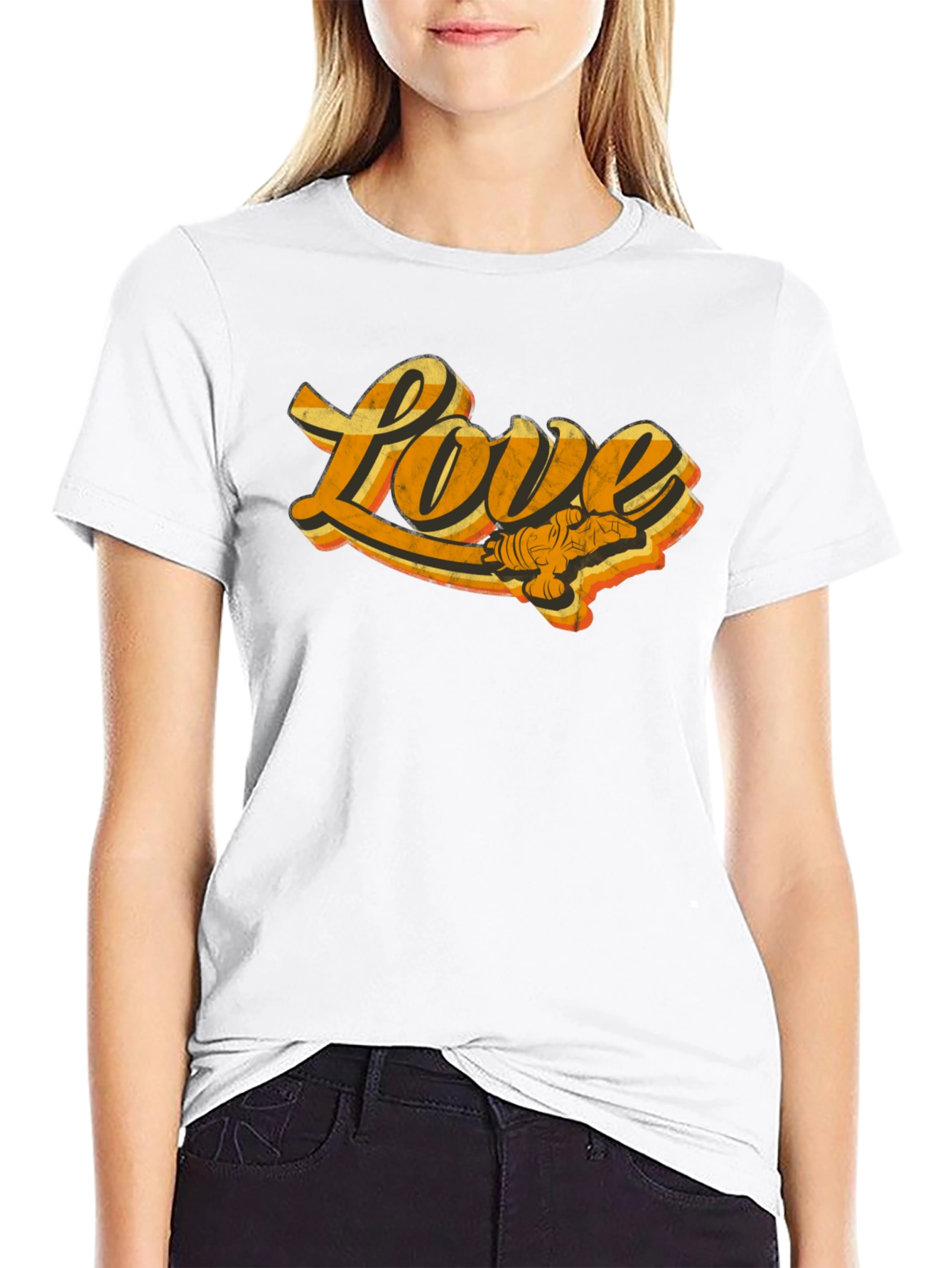 Retro Love Fire Hydrant T-Shirt