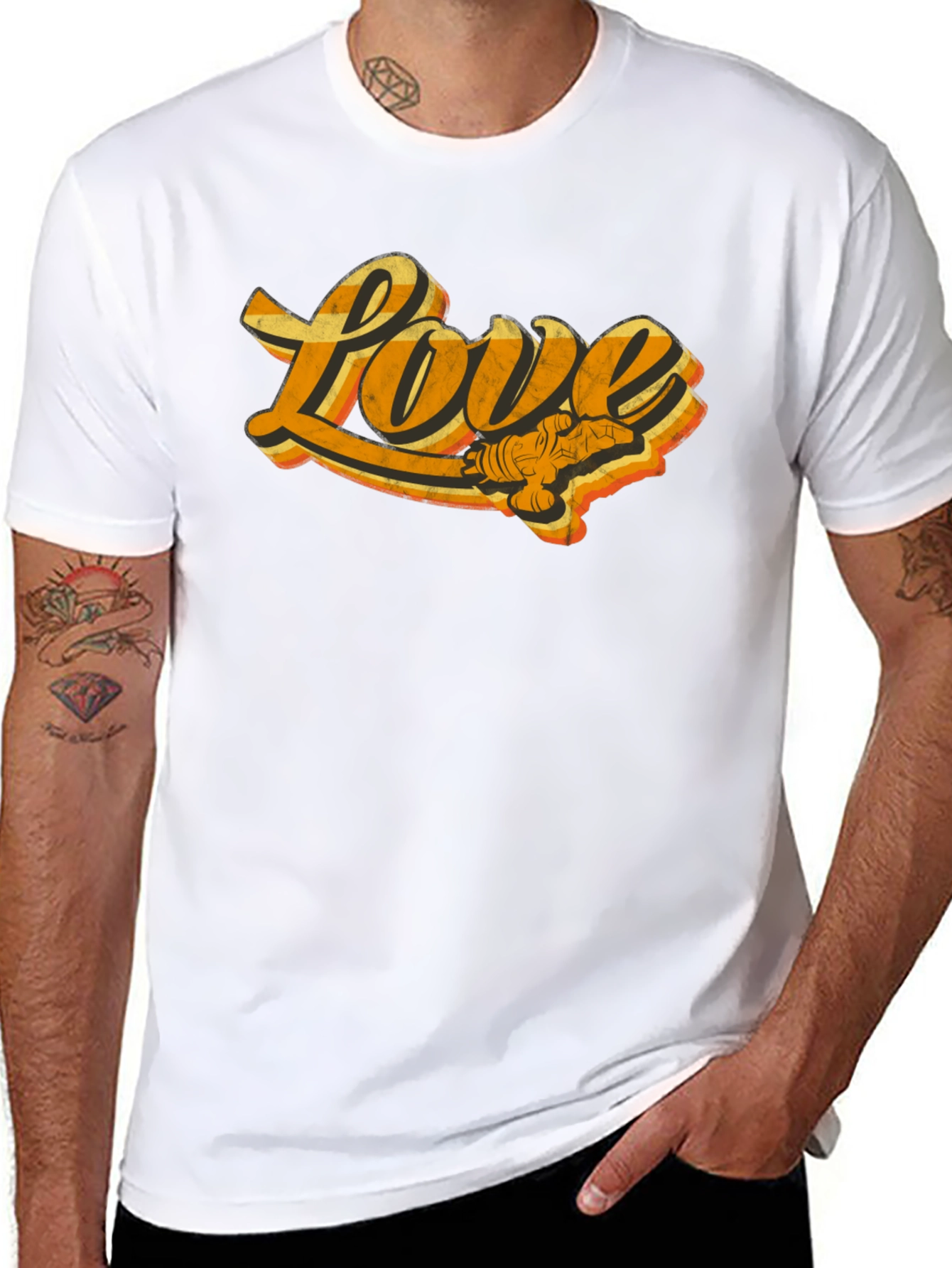 Retro Love Fire Hydrant T-Shirt