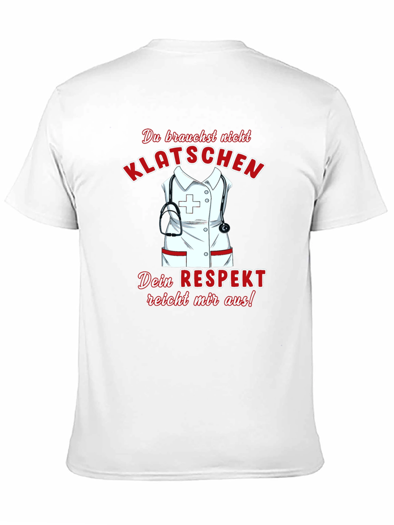 Respectful Nurse T-Shirt - Black Graphic Tee
